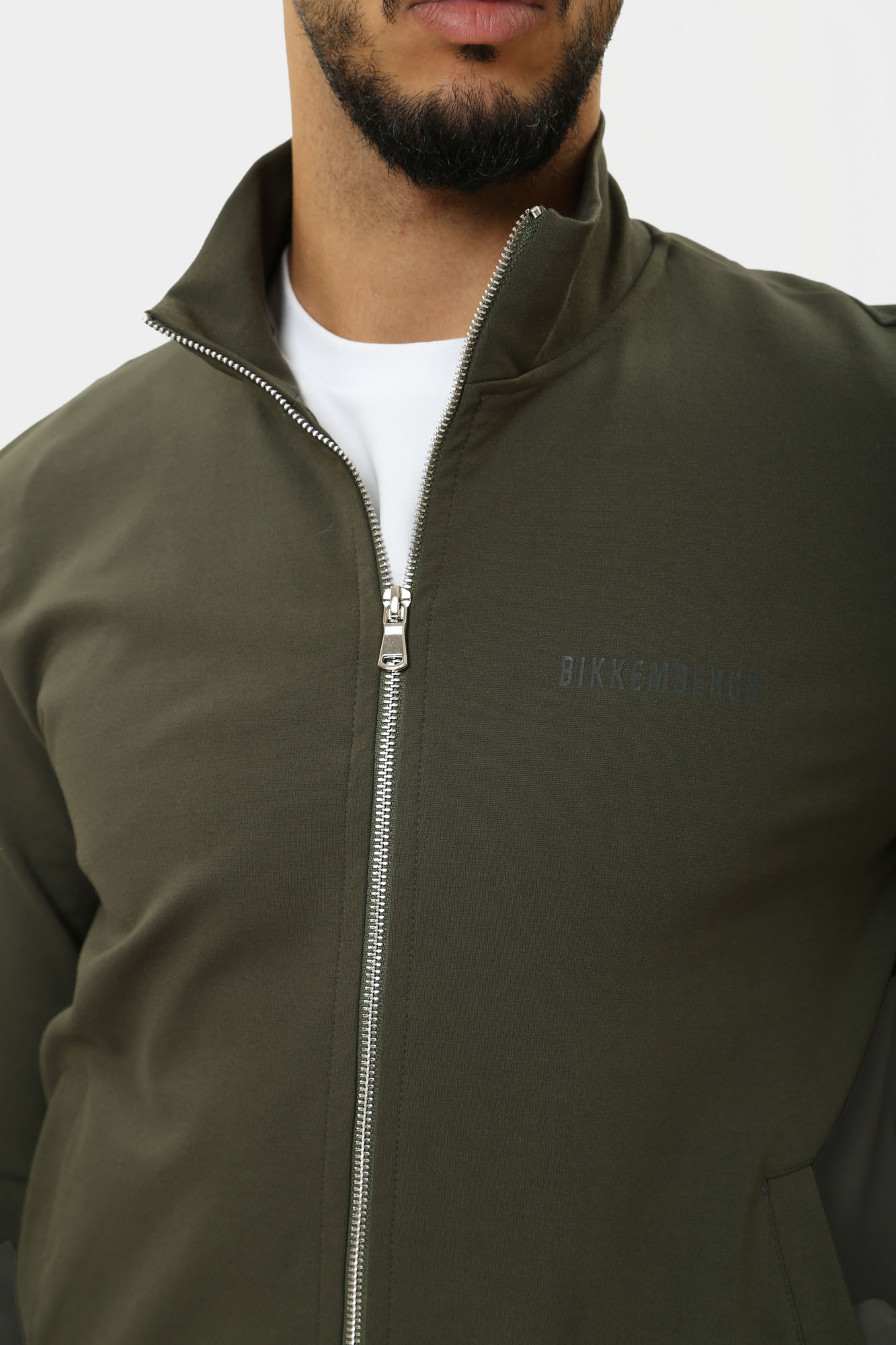 PBMF0407 Тректоп Bikkembergs Серый