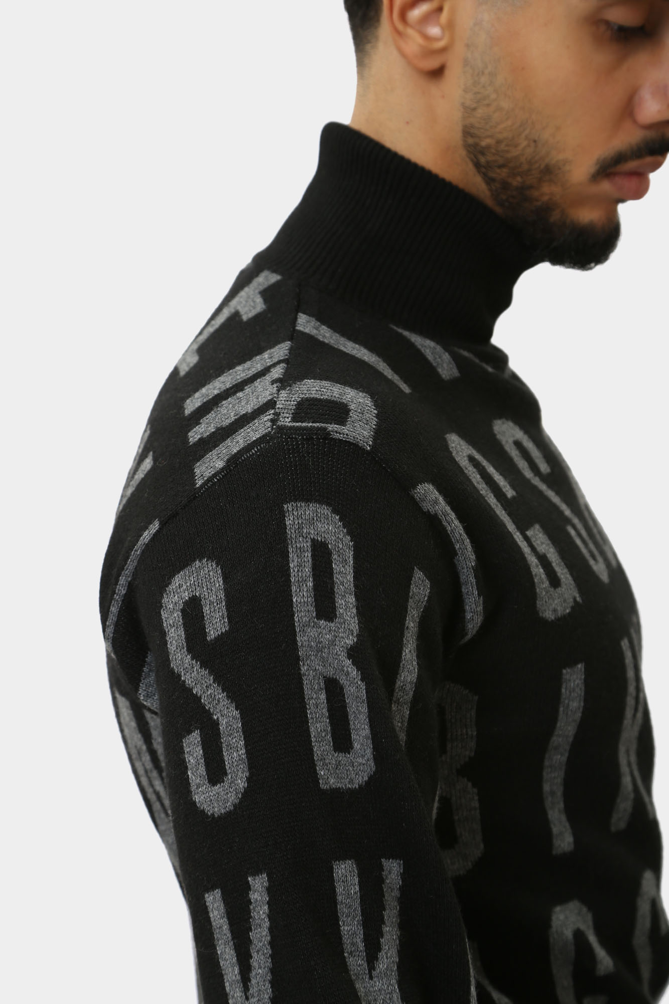 PBMM0375 Водолазка Bikkembergs Черный