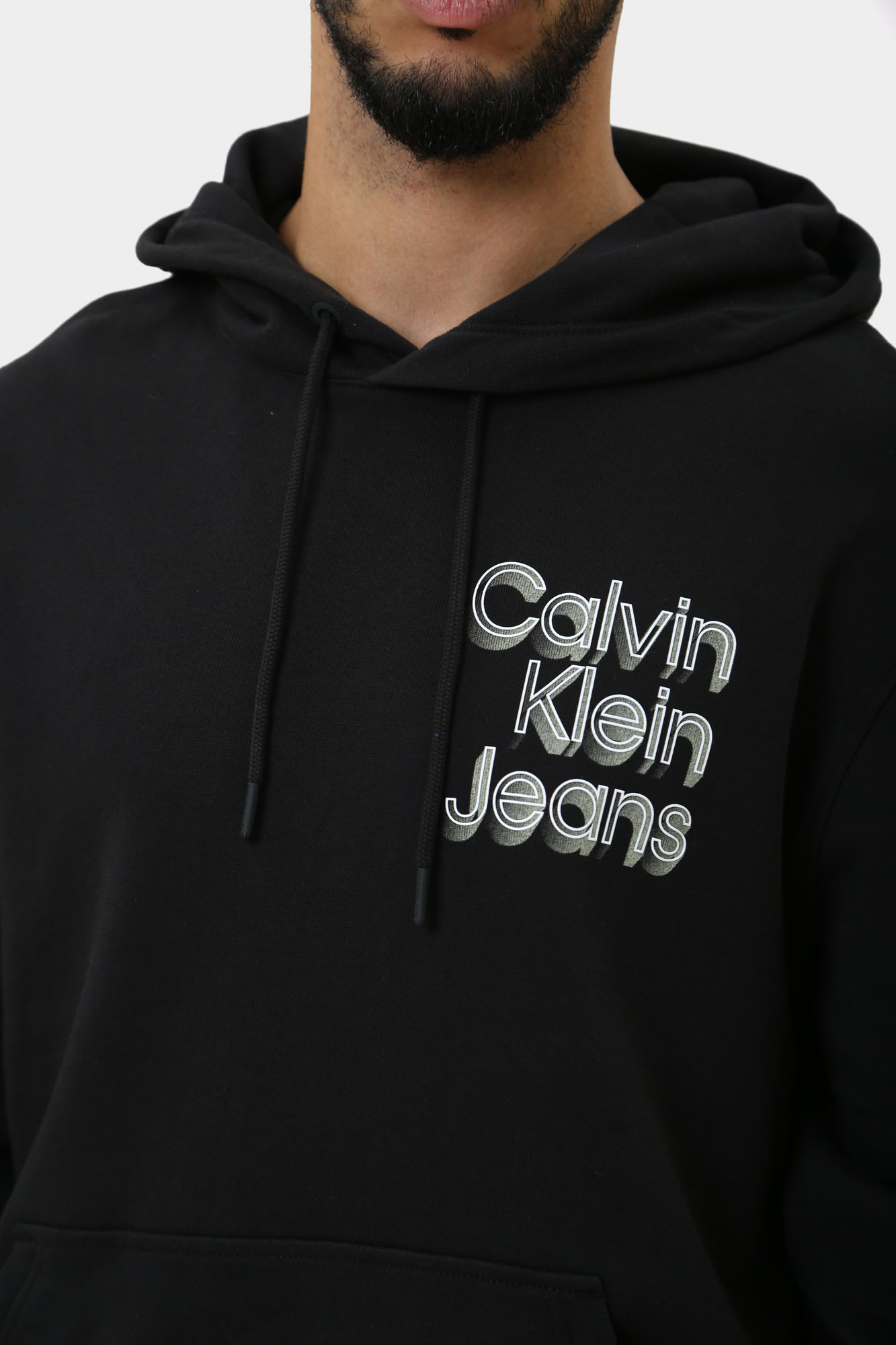 J30J325927 Худи Calvin Klein Jeans Черный