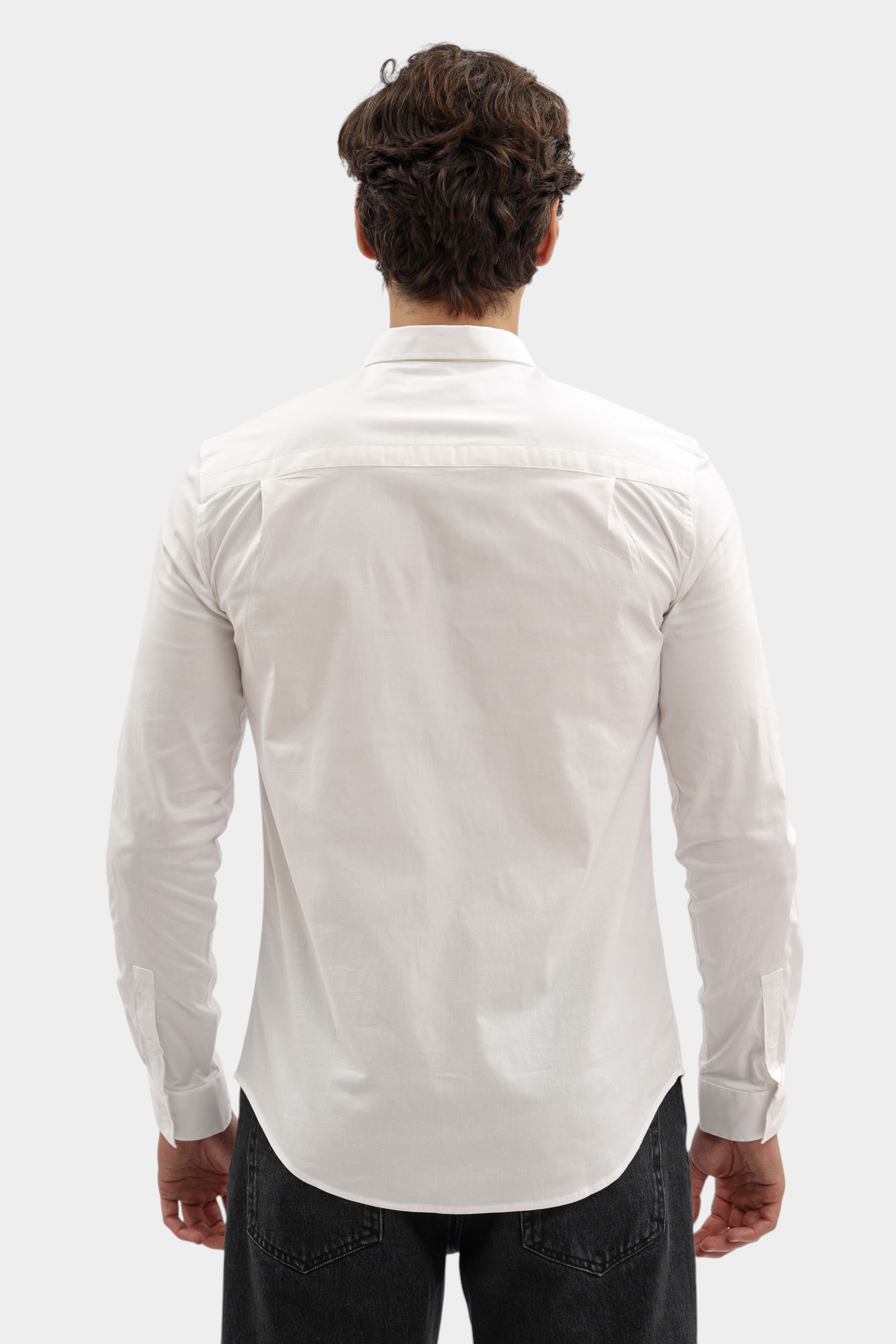 BMS1035 Рубашка Bikkembergs Белый