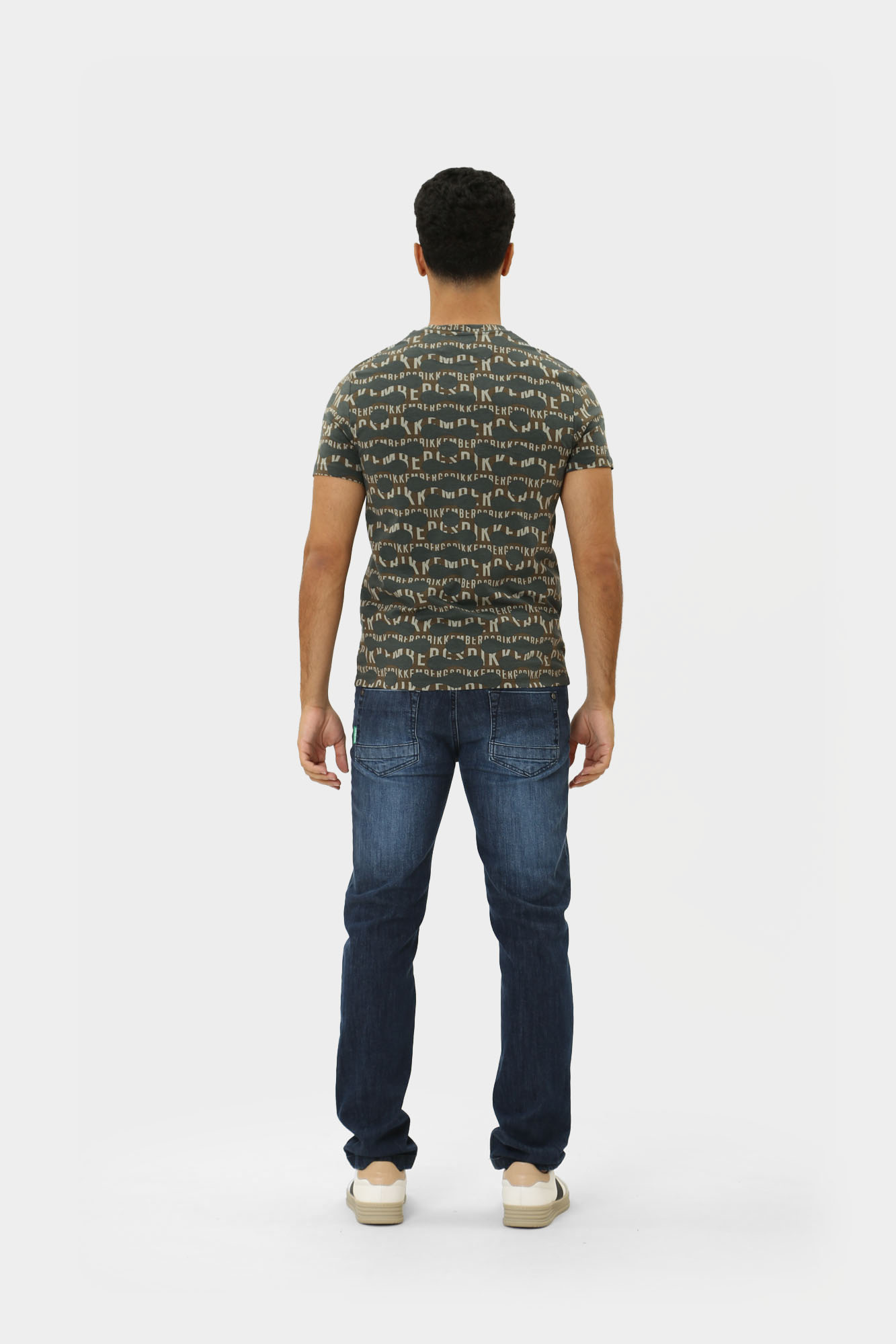 PBMT0256 Футболка Bikkembergs Серый