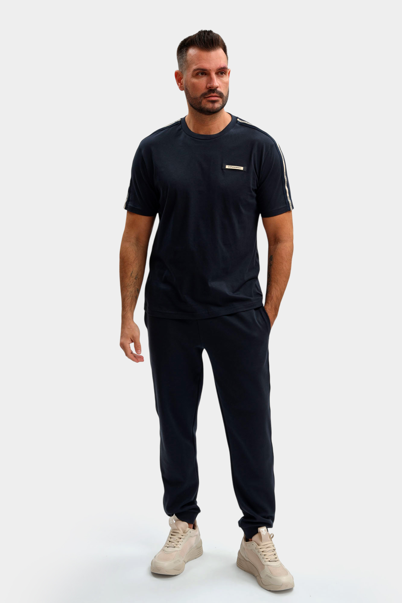 7M001476_AF10375 Футболка EA7 Синий