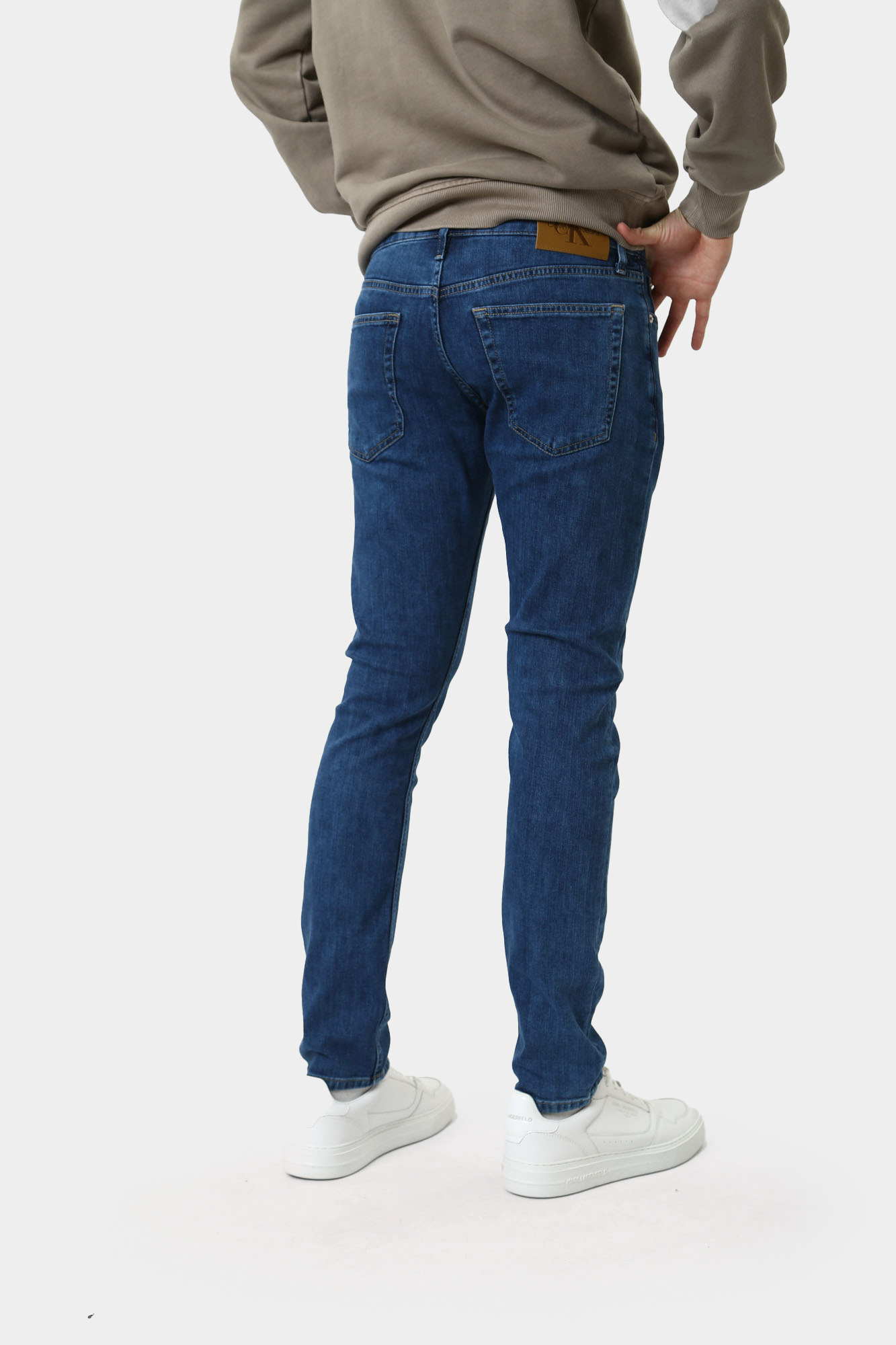 J30J326844 Брюки джинсовые Calvin Klein Jeans Синий