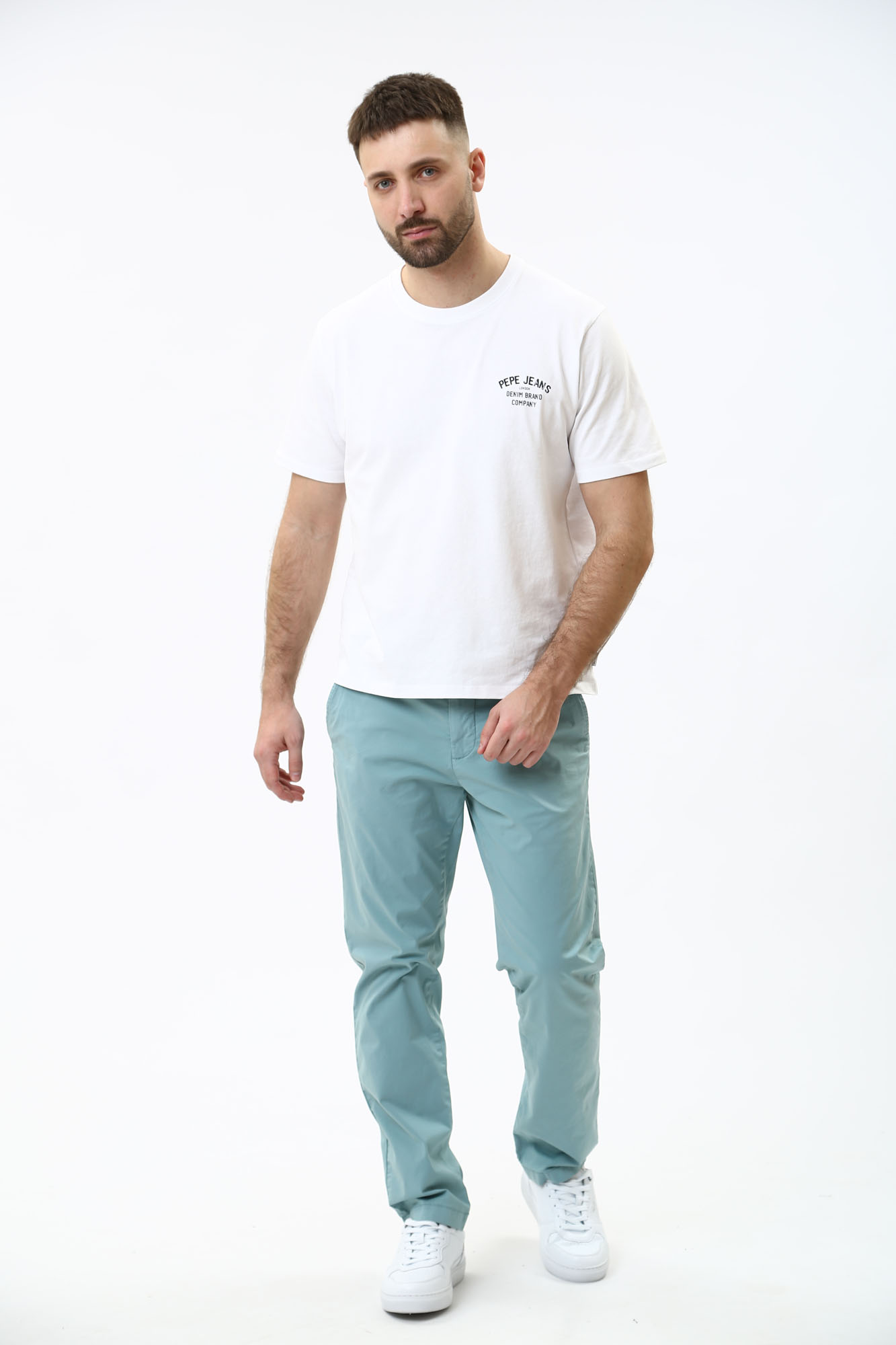 PM211699 Брюки Pepe Jeans Бирюзовый