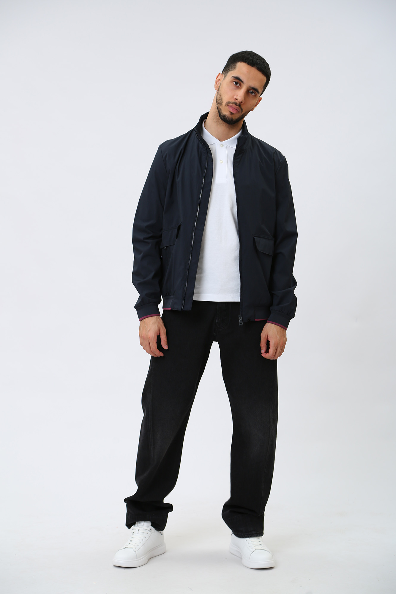 M3520RT2986F Бомбер Geox Голубой