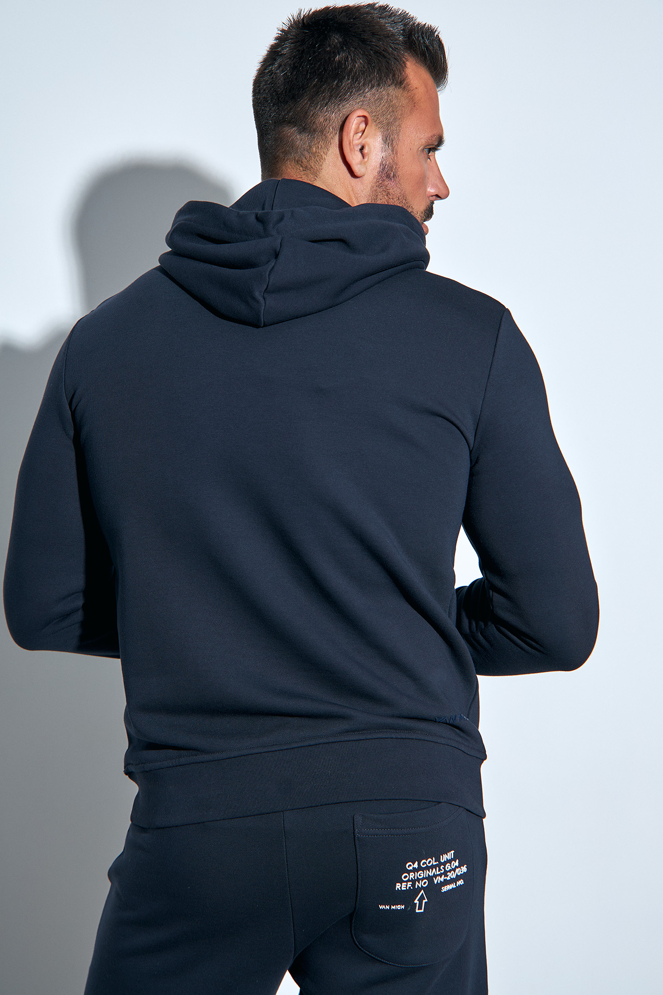 VM-232-53-020 Худи Van Mich Синий