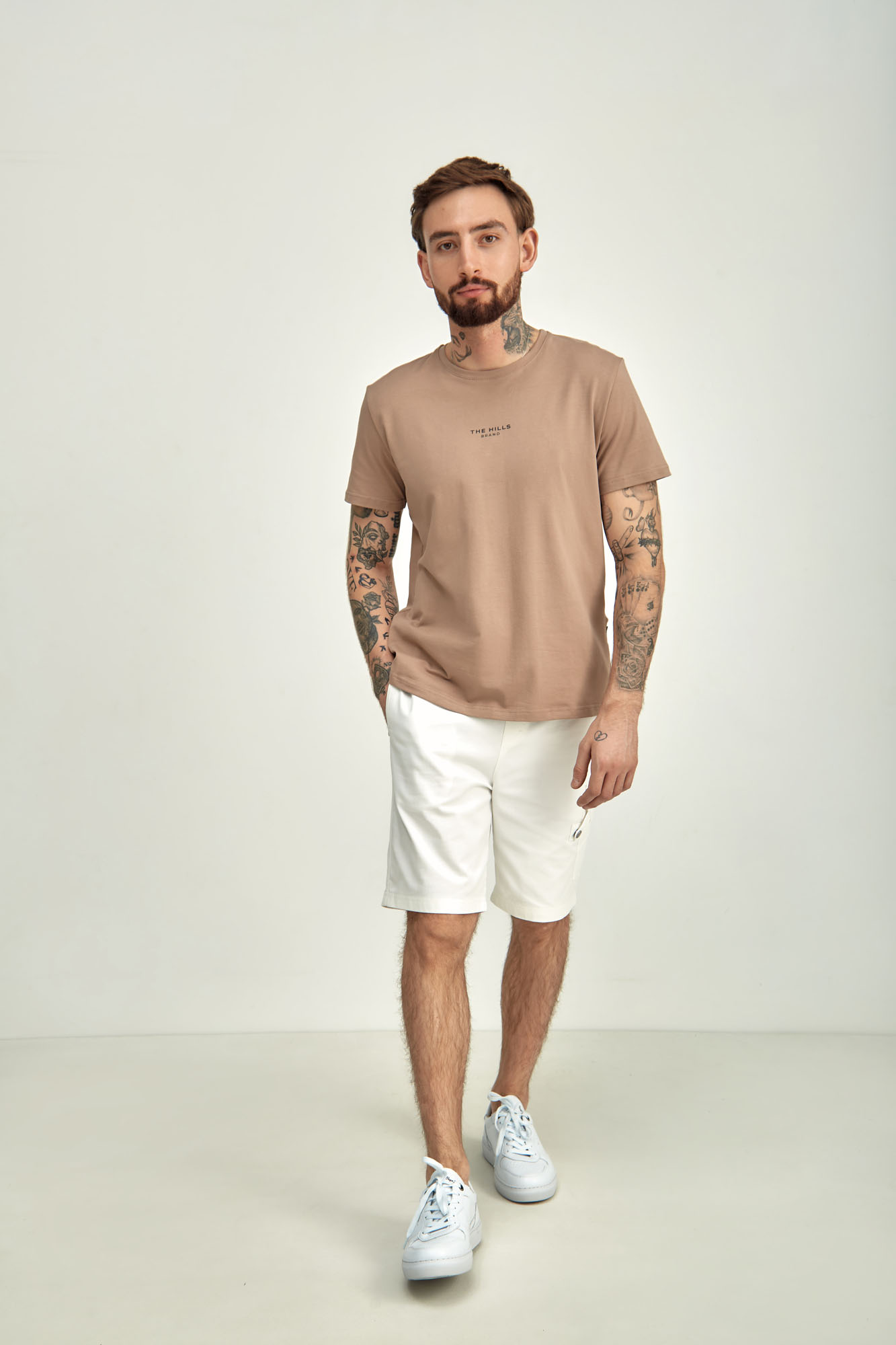 IM-241-P-22-7001 Футболка The Hills Бежевый