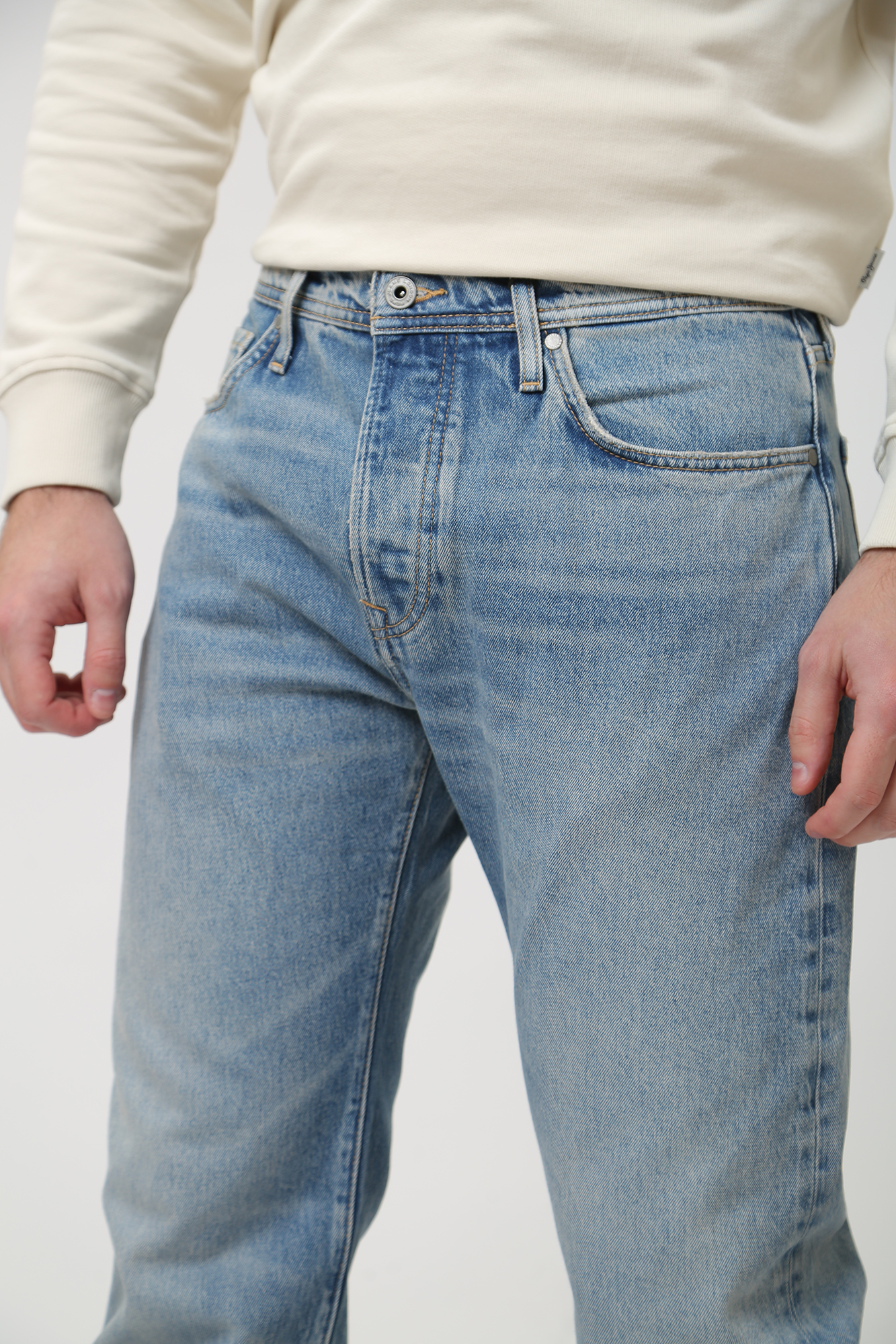 PM207395MI9 Джинсы RELAXED STRAIGHT  Pepe Jeans Голубой