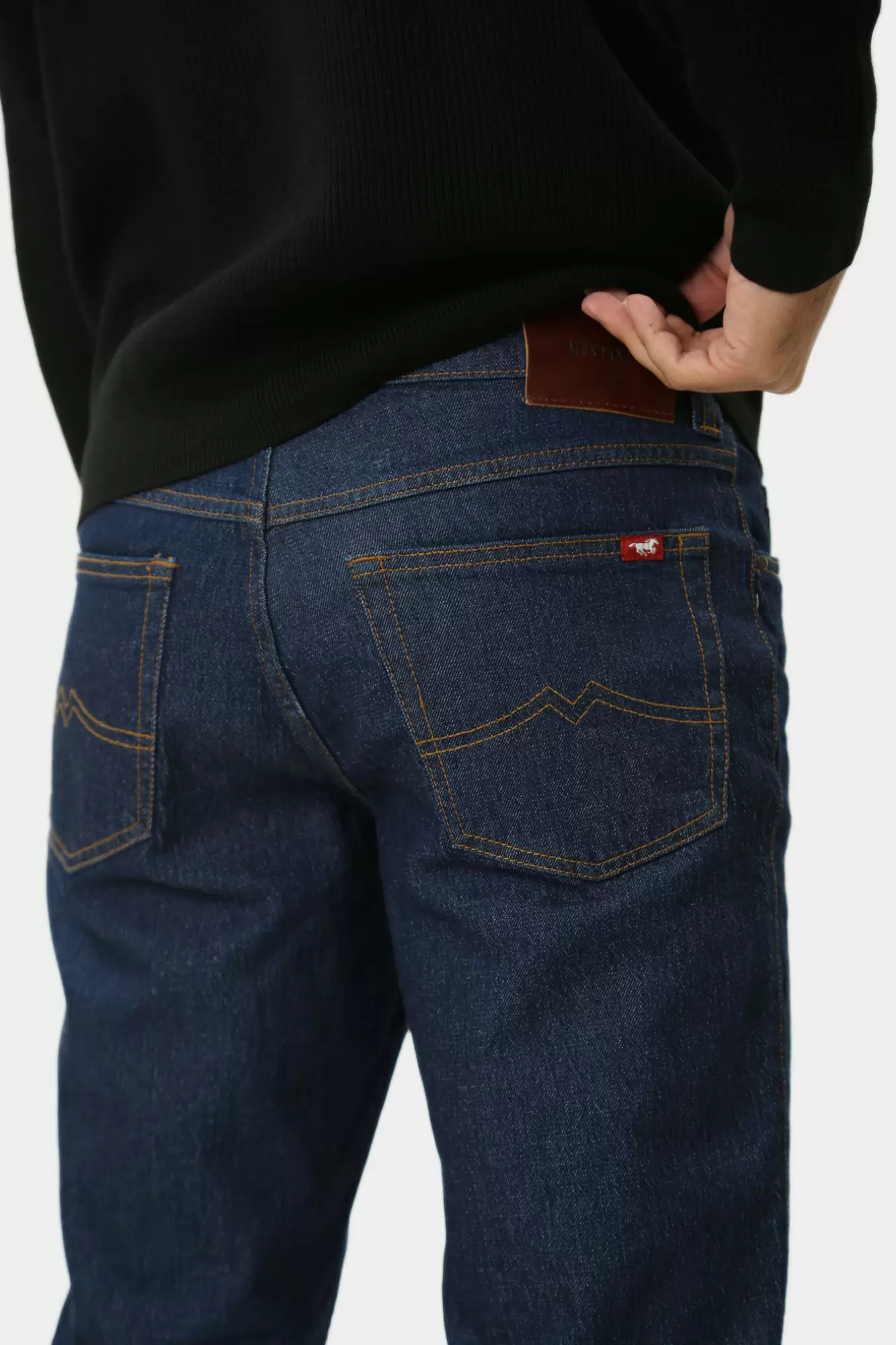 1015514-5000 Брюки джинсовые Mustang Синий