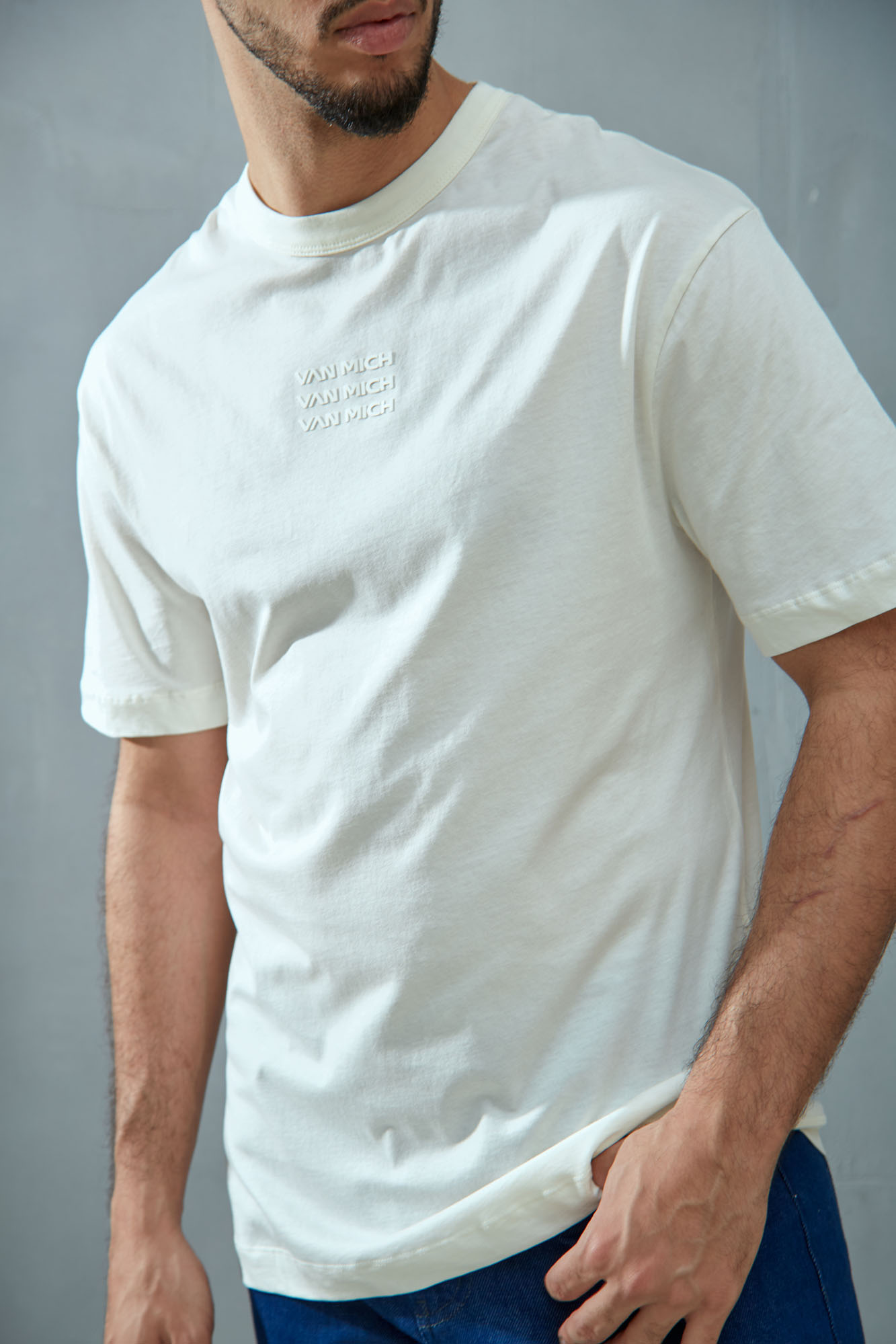 VM-ERK-22-054 Футболка Van Mich Белый