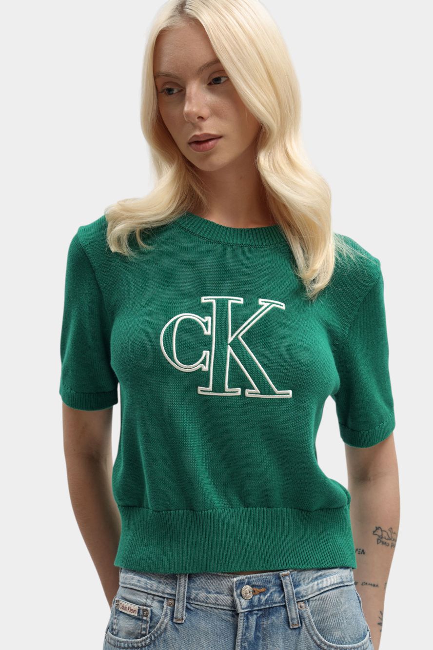 Джемпер Calvin Klein Jeans Зеленый