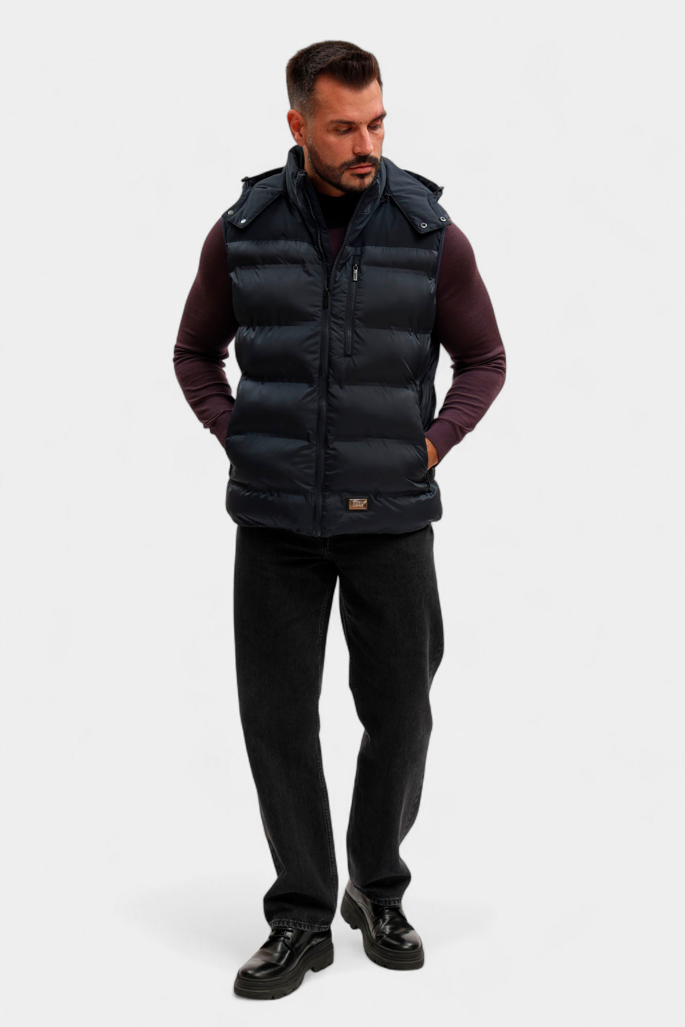 554596_505030 Жилет утепленный Karl Lagerfeld Синий