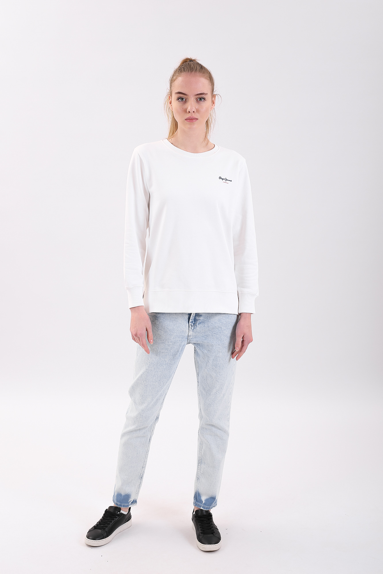 PL204258 джинсы violet tie dye pepe jeans 