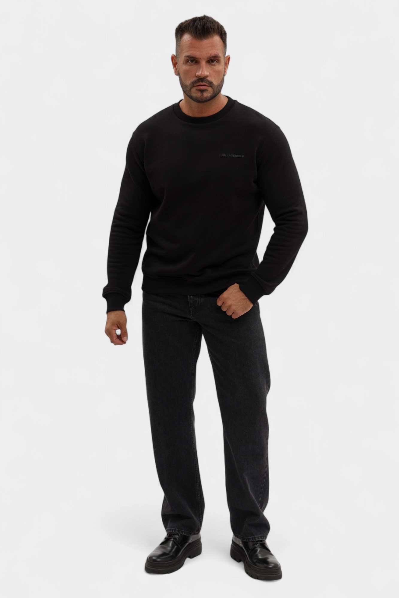 554906_705006 Свитшот Karl Lagerfeld Черный