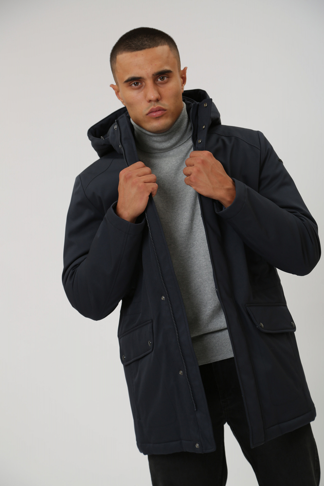 Водолазка Karl Lagerfeld Шерсть Синий