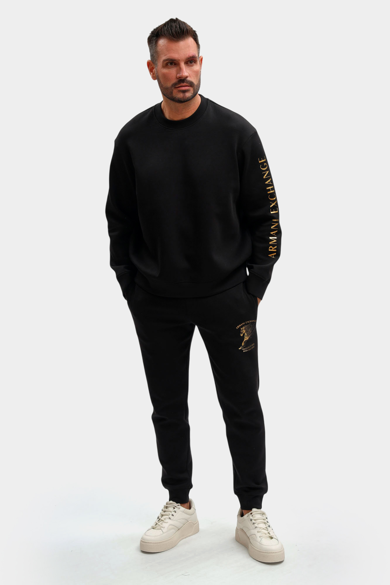 Свитшот Armani Exchange Черный