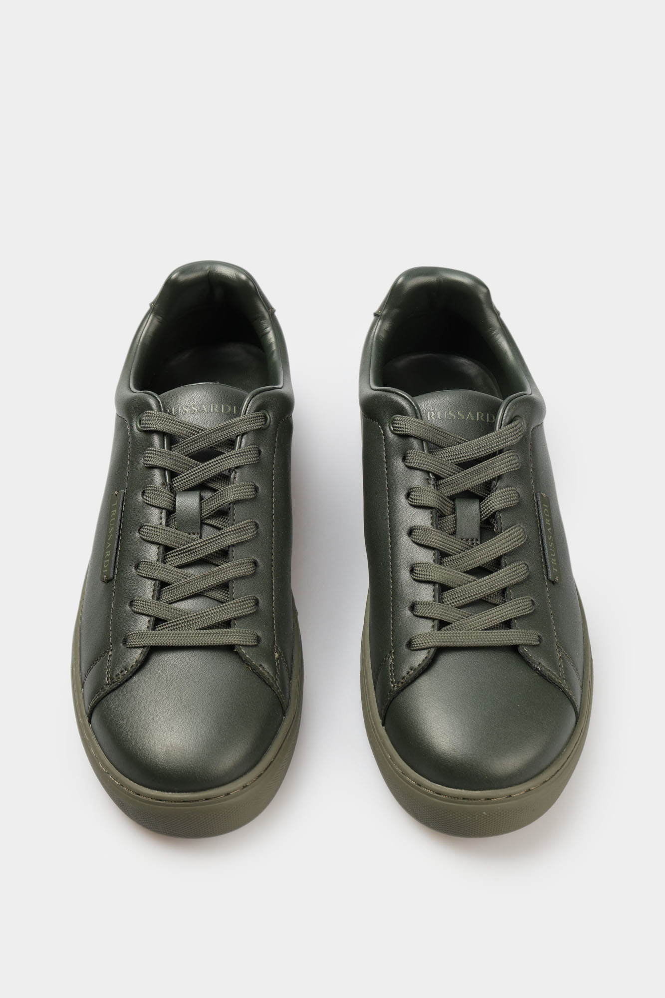 N029S000930N-MNS01L71-22PA Кеды Trussardi Зеленый