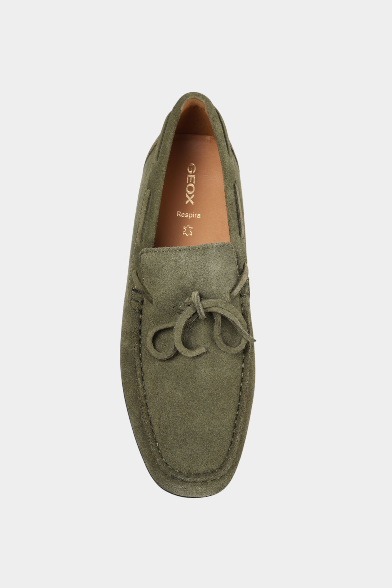 U35CFA00022 Мокасины Geox Хаки