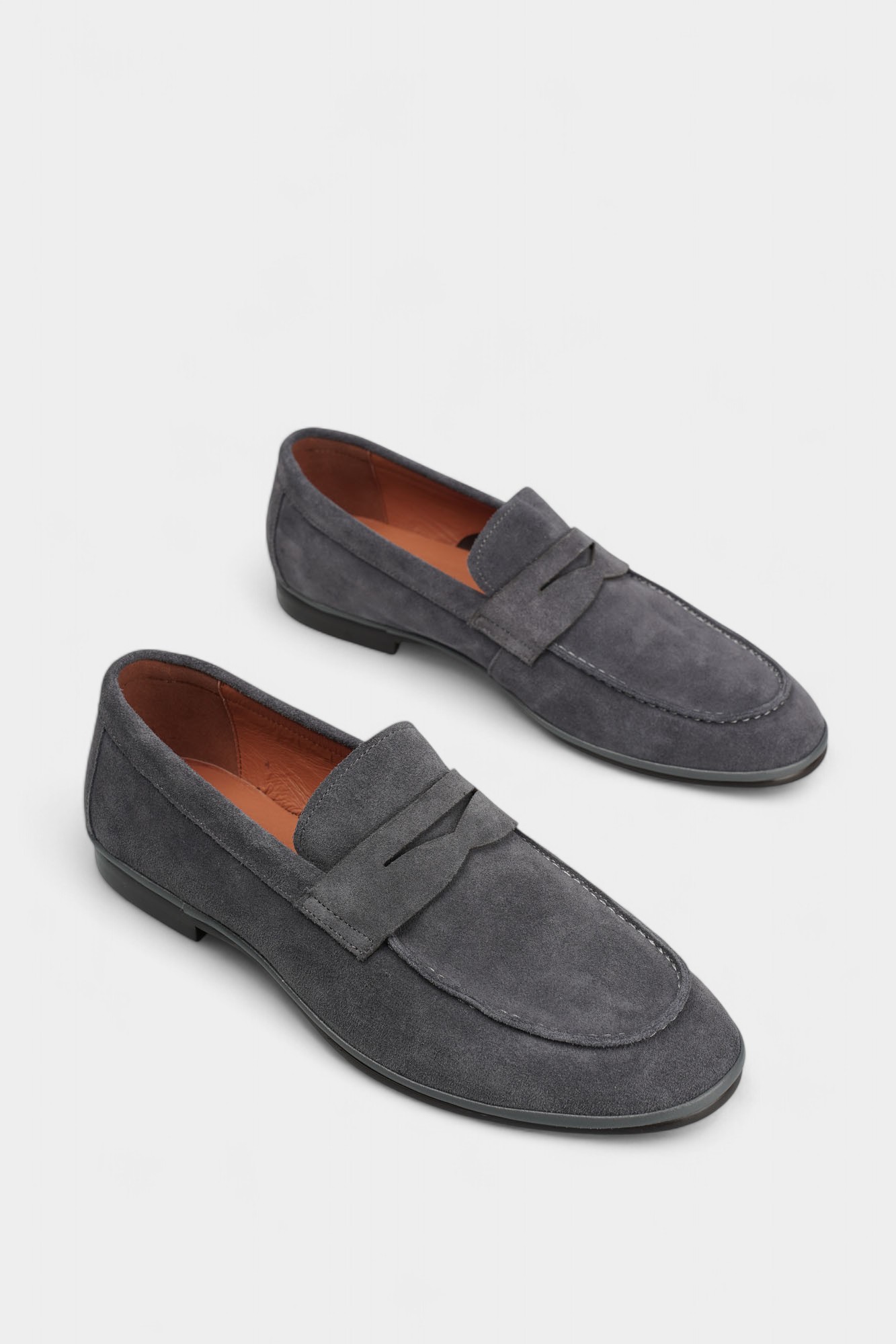 P663-02 Лоферы Graciana Серый