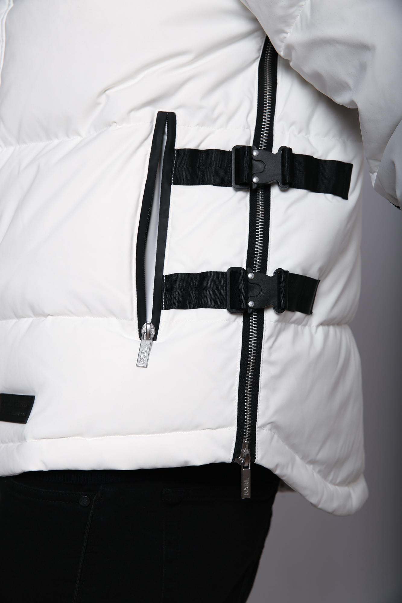 512511_505014 Куртка пуховая Karl Lagerfeld Белый