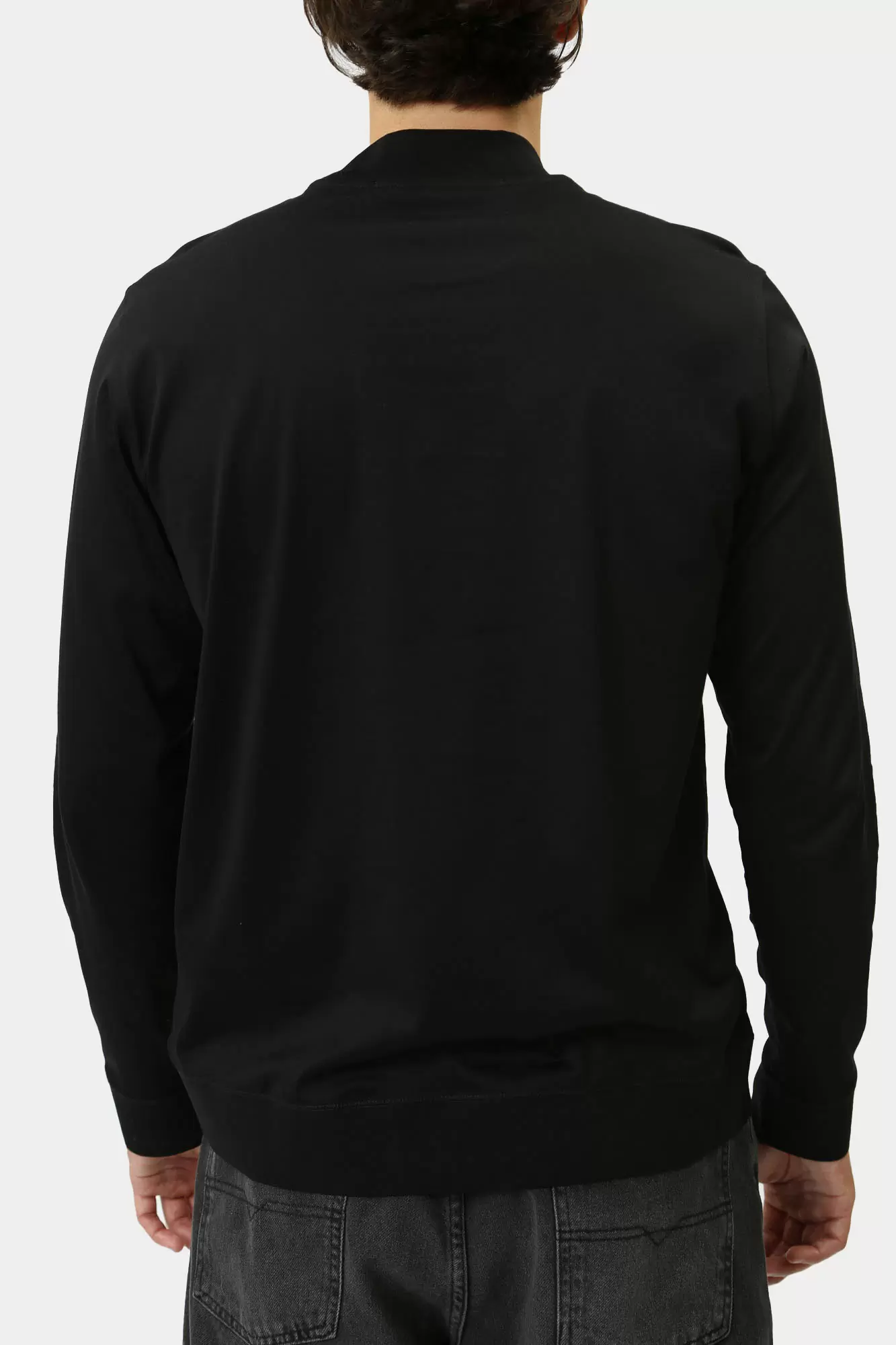 544200_755001 Лонгслив Karl Lagerfeld Черный