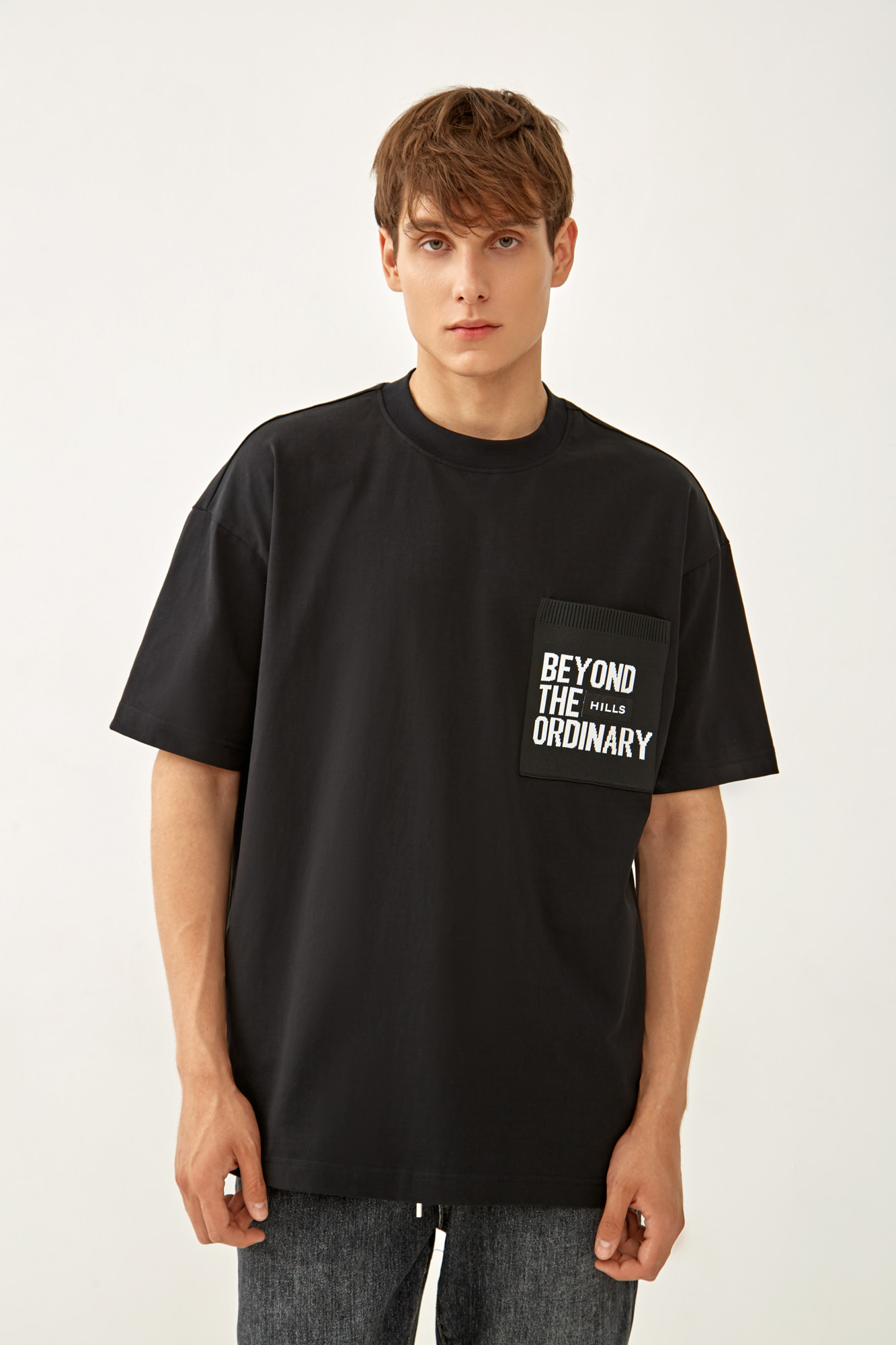 M-242-KB-08002 Футболка The Hills Черный