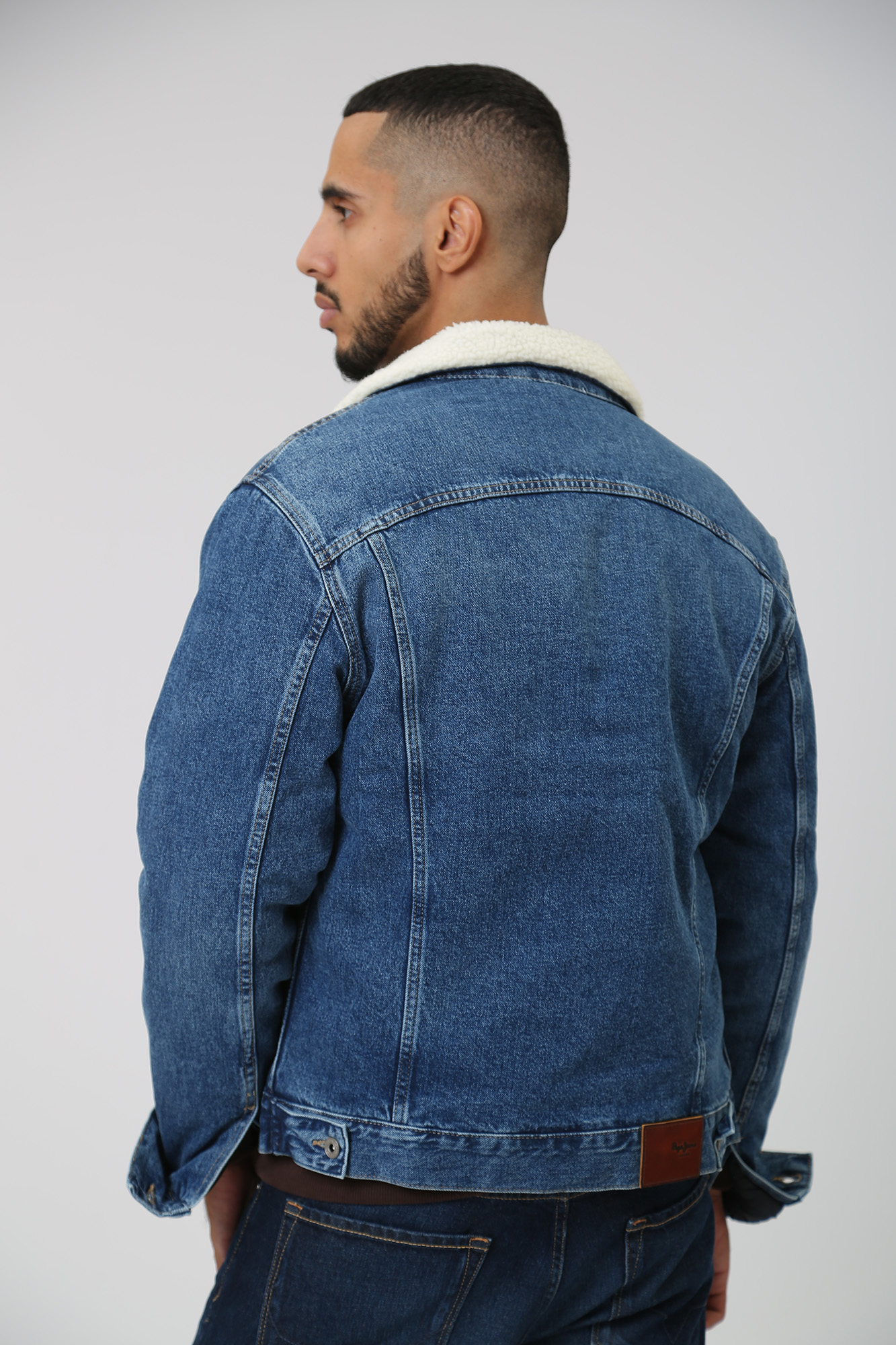 PM402628HI7 Куртка джинсовая утепленная Pepe Jeans Синий