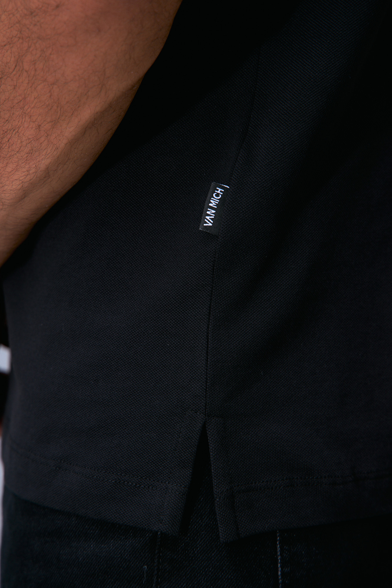 VM-232-54-013 Поло Van Mich Черный