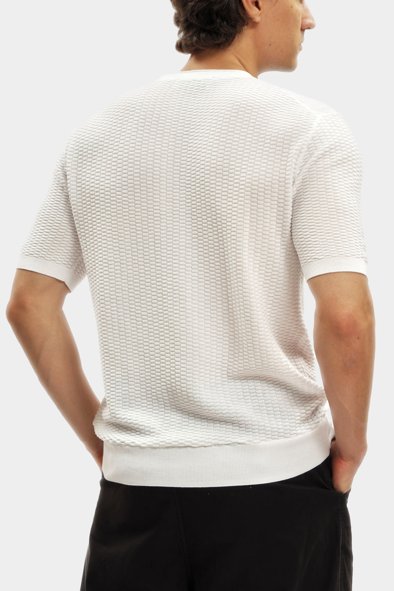 BMM0922 Футболка трикотажная Bikkembergs Белый