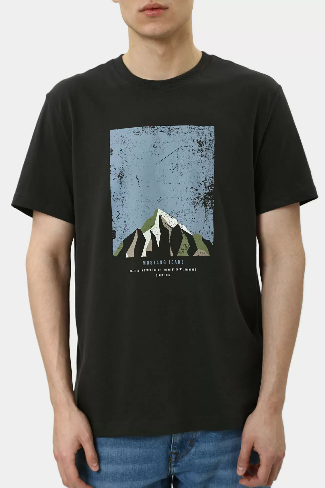 1015840 Футболка Mustang Черный