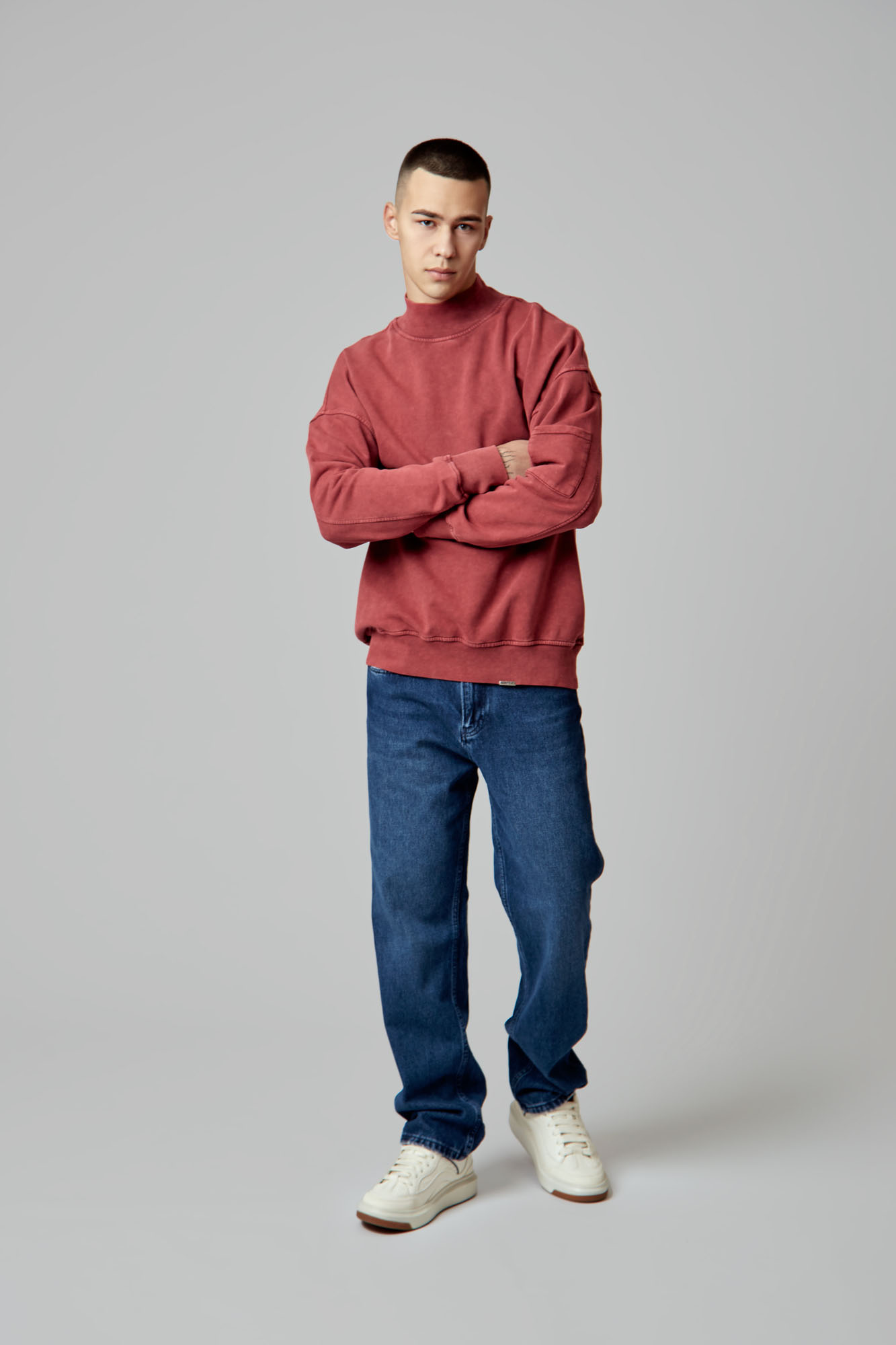 VM-OMA-33-354 Брюки джинсовые Van Mich Синий