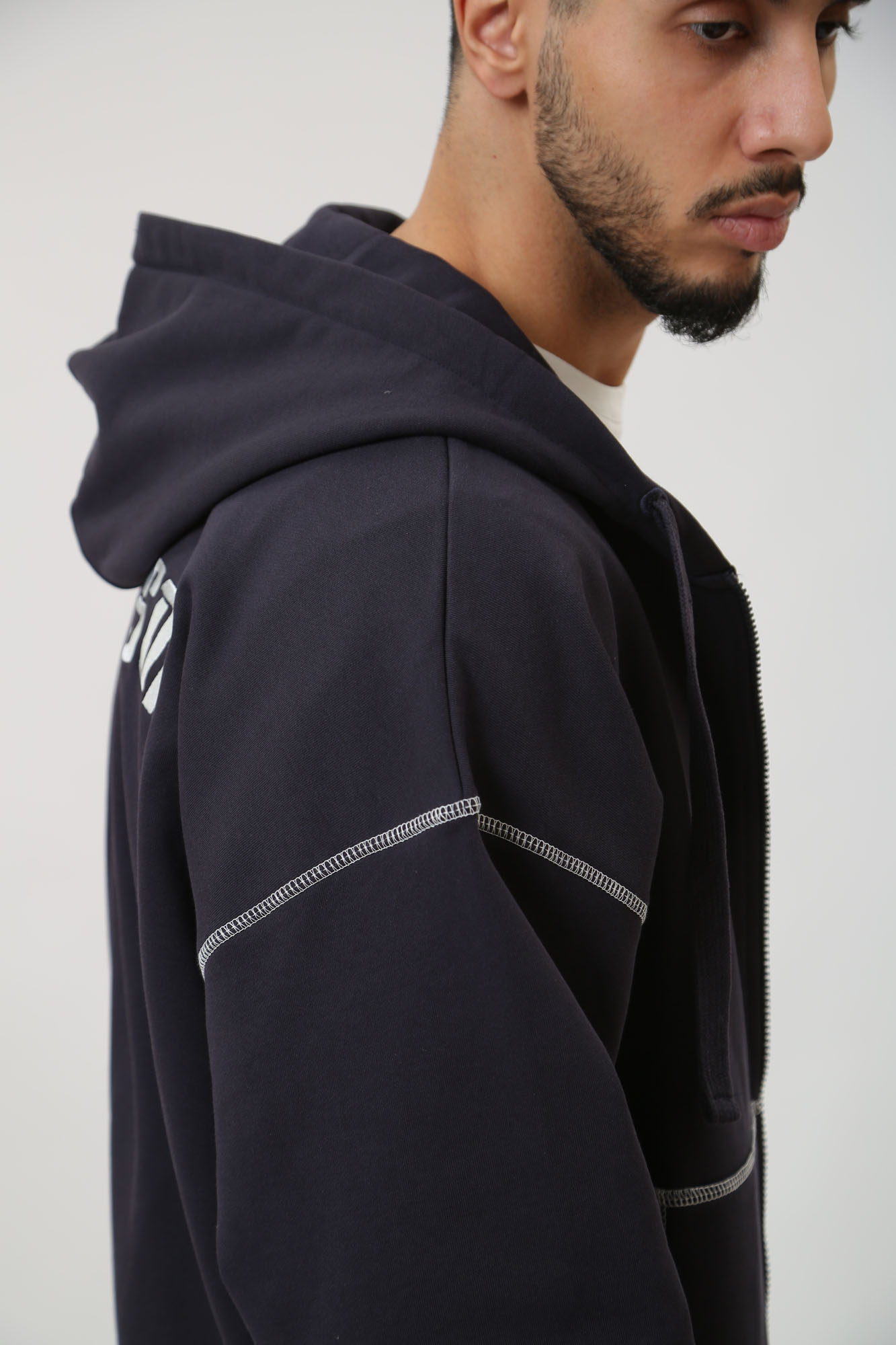 30040139_10016253 Толстовка с капюшоном Strellson Синий