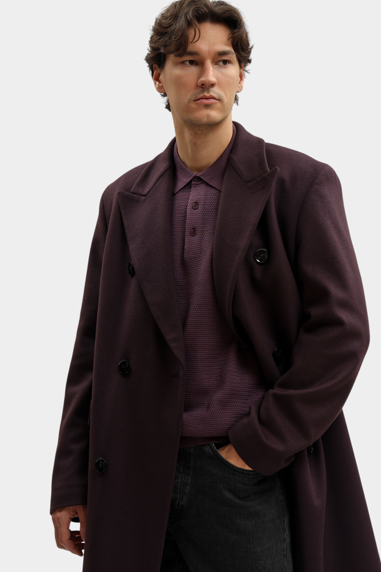 30049725_10020802 Пальто Strellson Фиолетовый