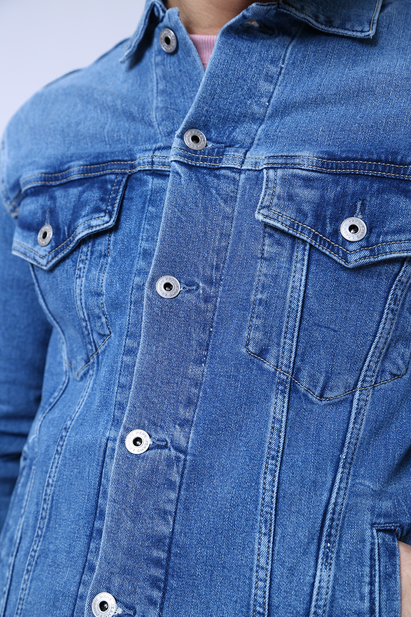 PM402465HQ0 Куртка джинсовая Pepe Jeans Синий