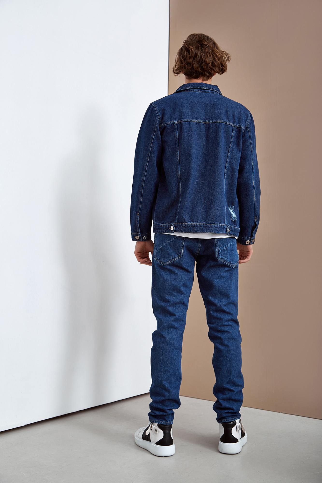 M-222-UR-56-3474-410 Куртка джинсовая The Hills Синий