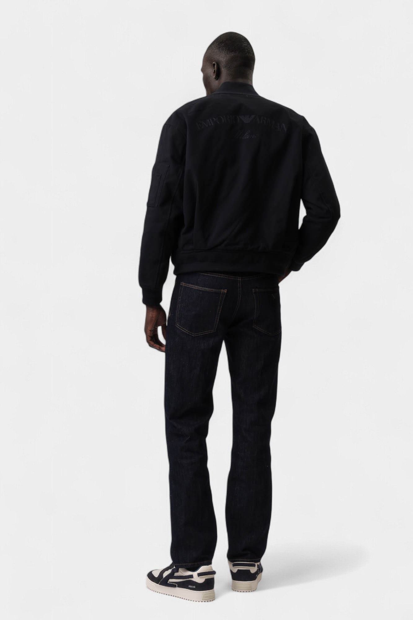 EM001361_AF12938 Бомбер Emporio Armani Синий