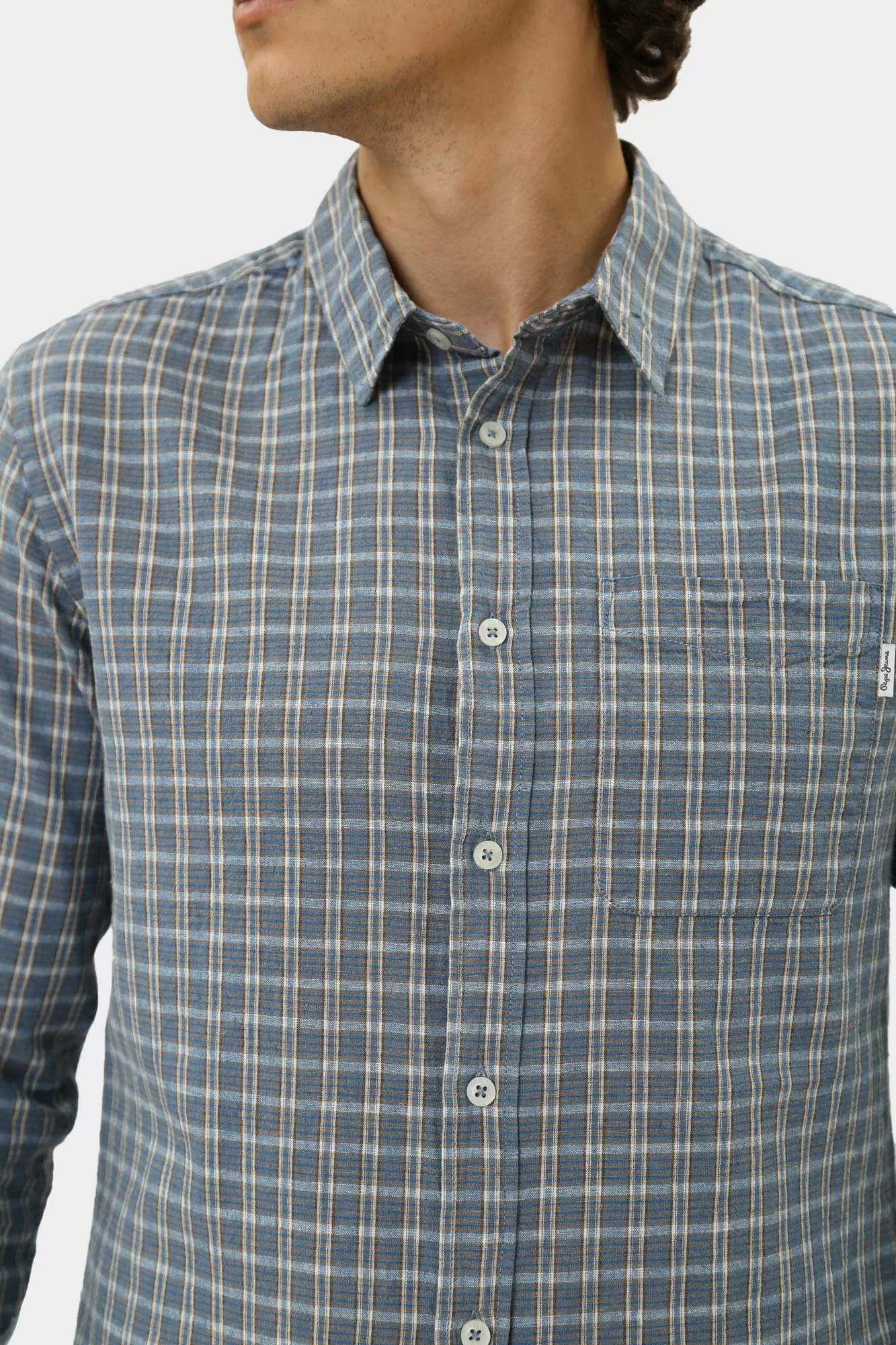 PM308564 Рубашка с длинным рукавом Pepe Jeans Синий