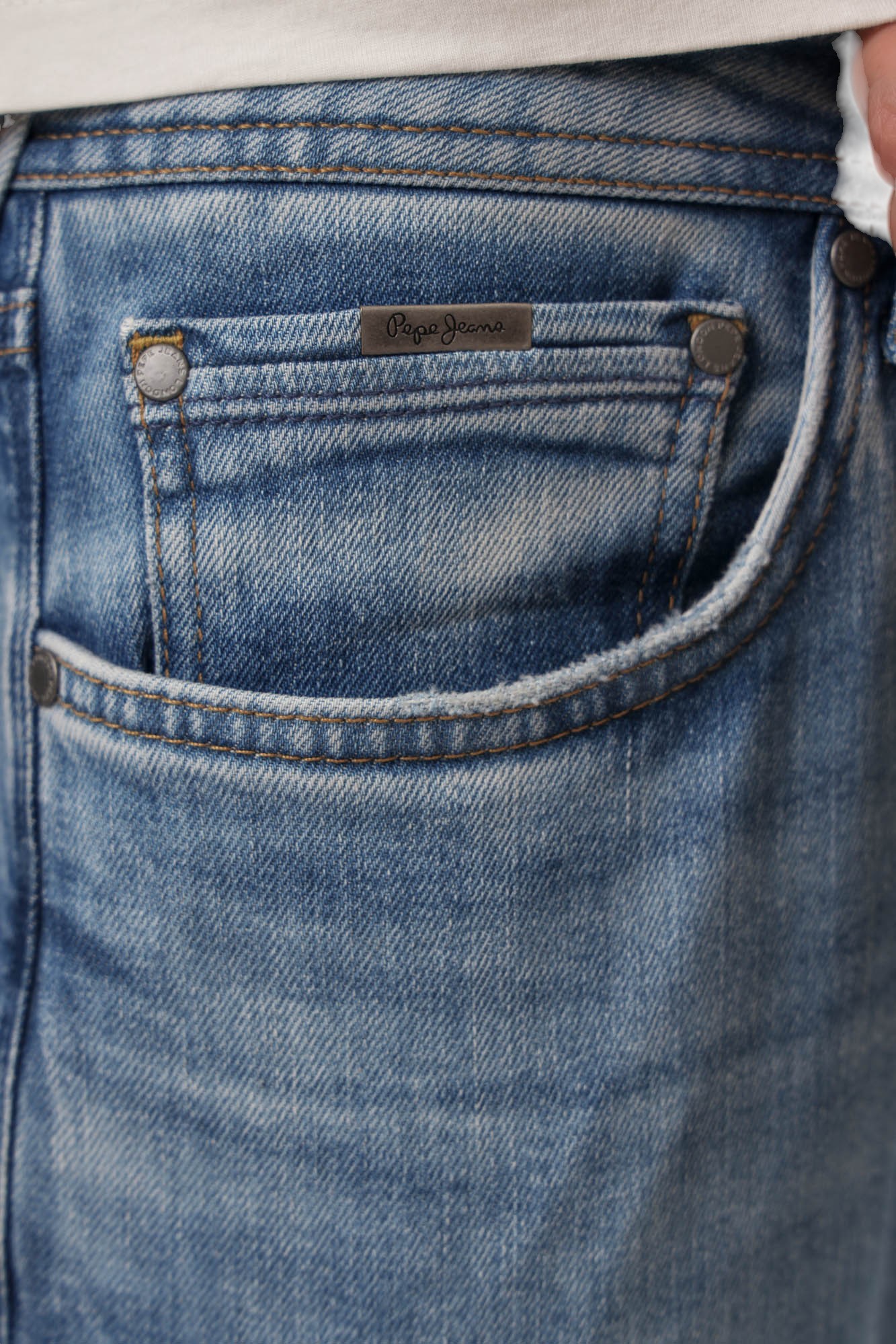 PM206326VX5 Брюки джинсовые Pepe Jeans Голубой