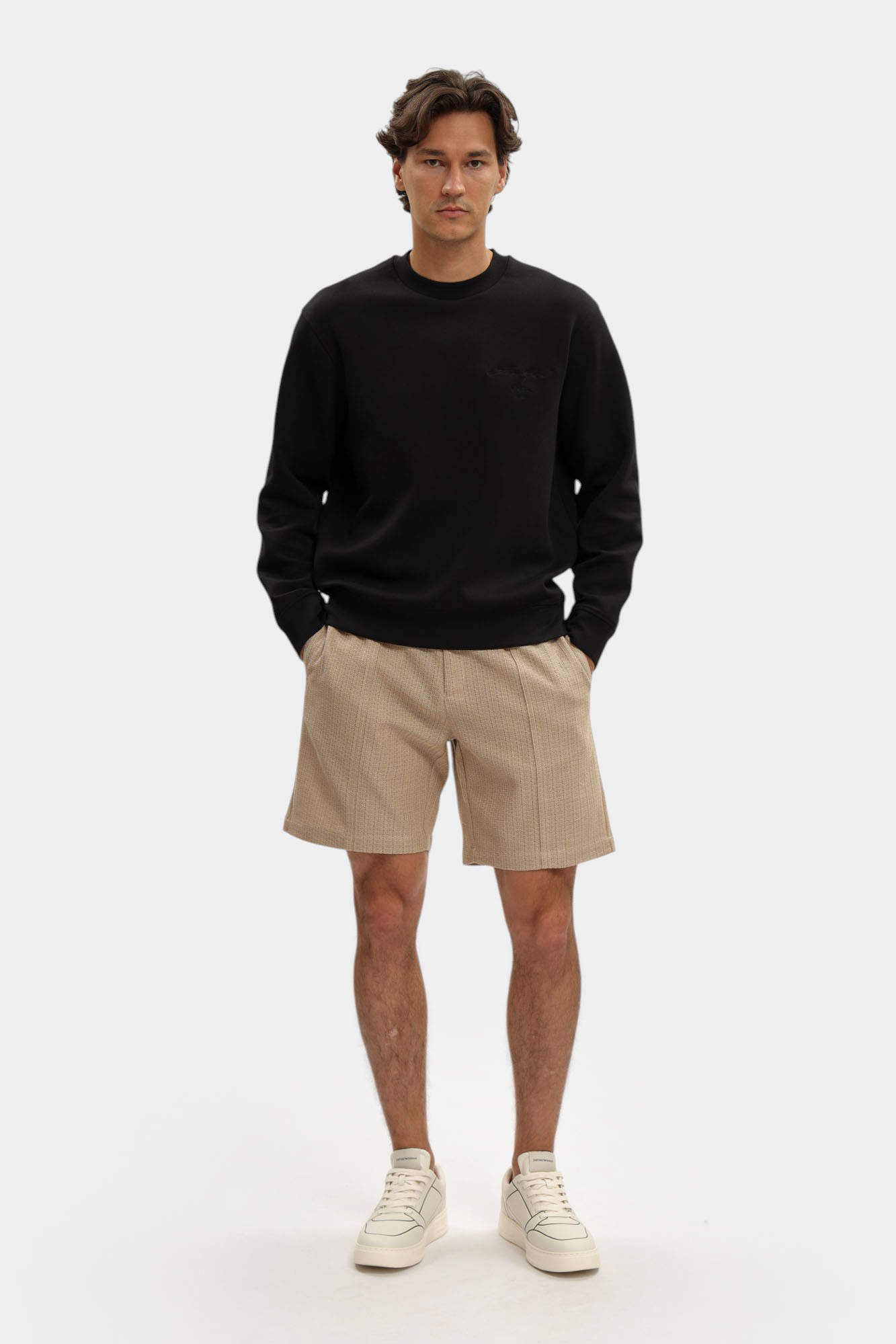 EM001904_AF15552 Шорты Emporio Armani Бежевый