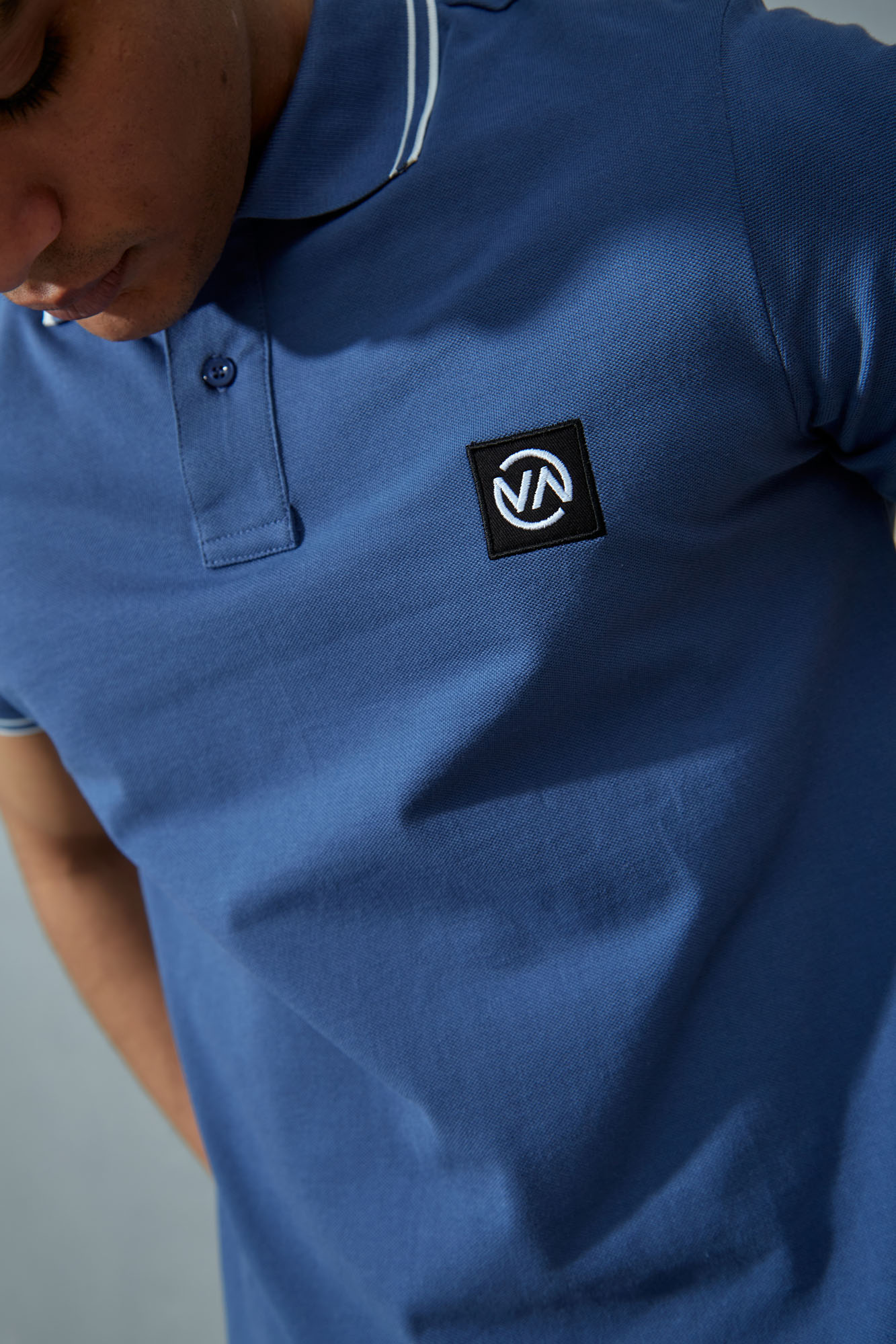 VM-ERK-22-034 Поло Van Mich Синий