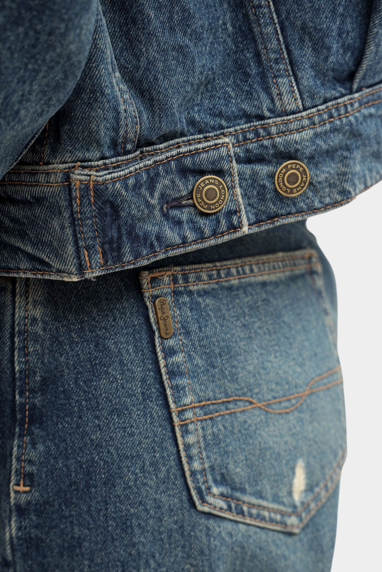 PL40243325W0 куртка джинсовая pepe jeans 