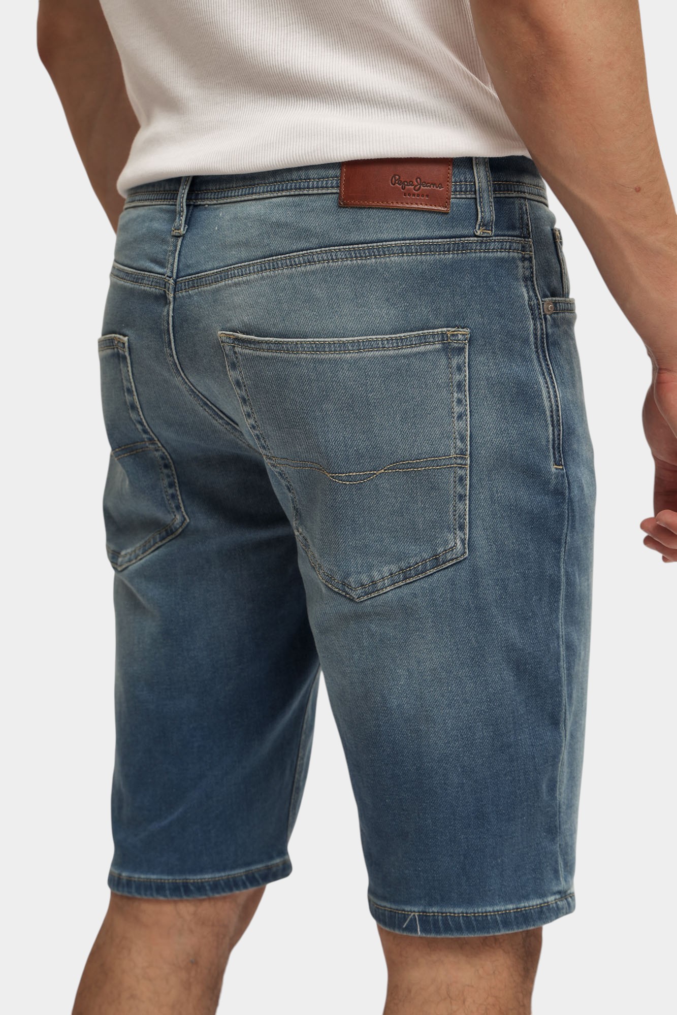 PM801075HV1 Шорты джинсовые Pepe Jeans Синий