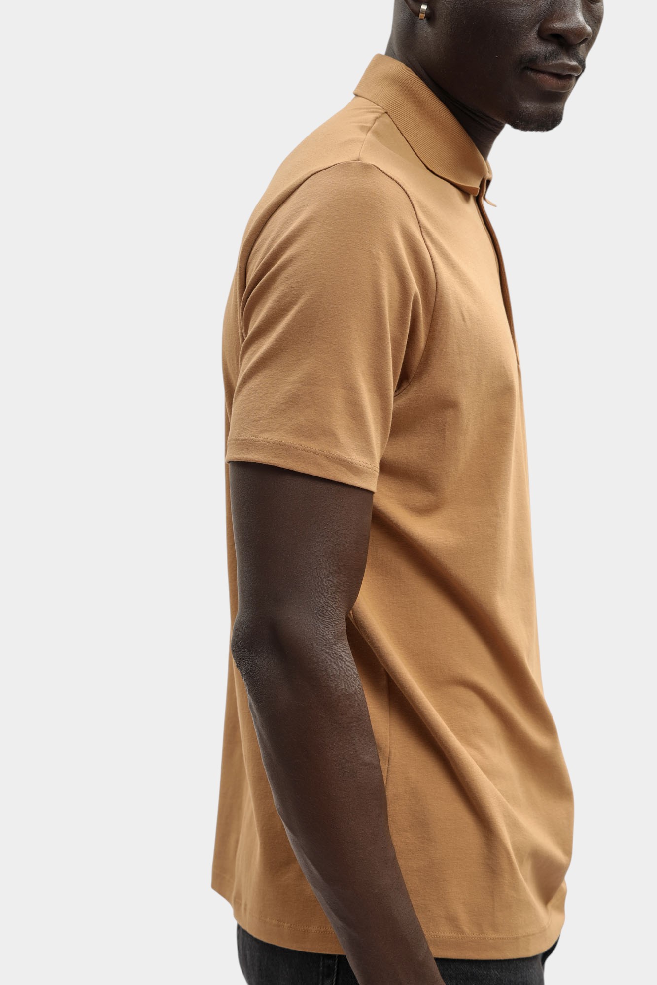 554221_745750 Поло Karl Lagerfeld Коричневый