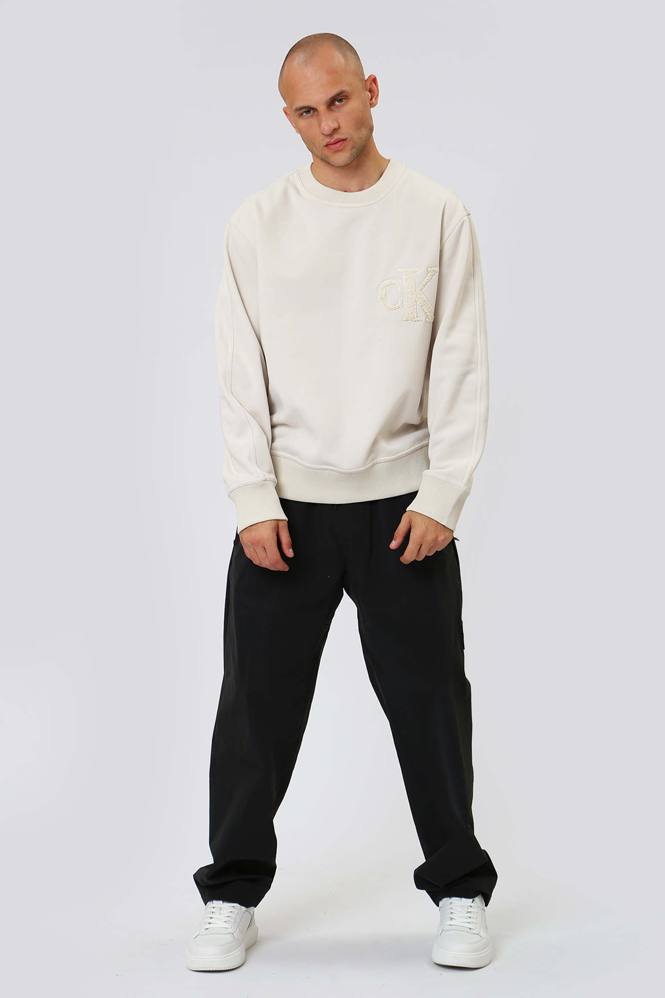 J30J323454 Свитшот Calvin Klein Jeans Бежевый