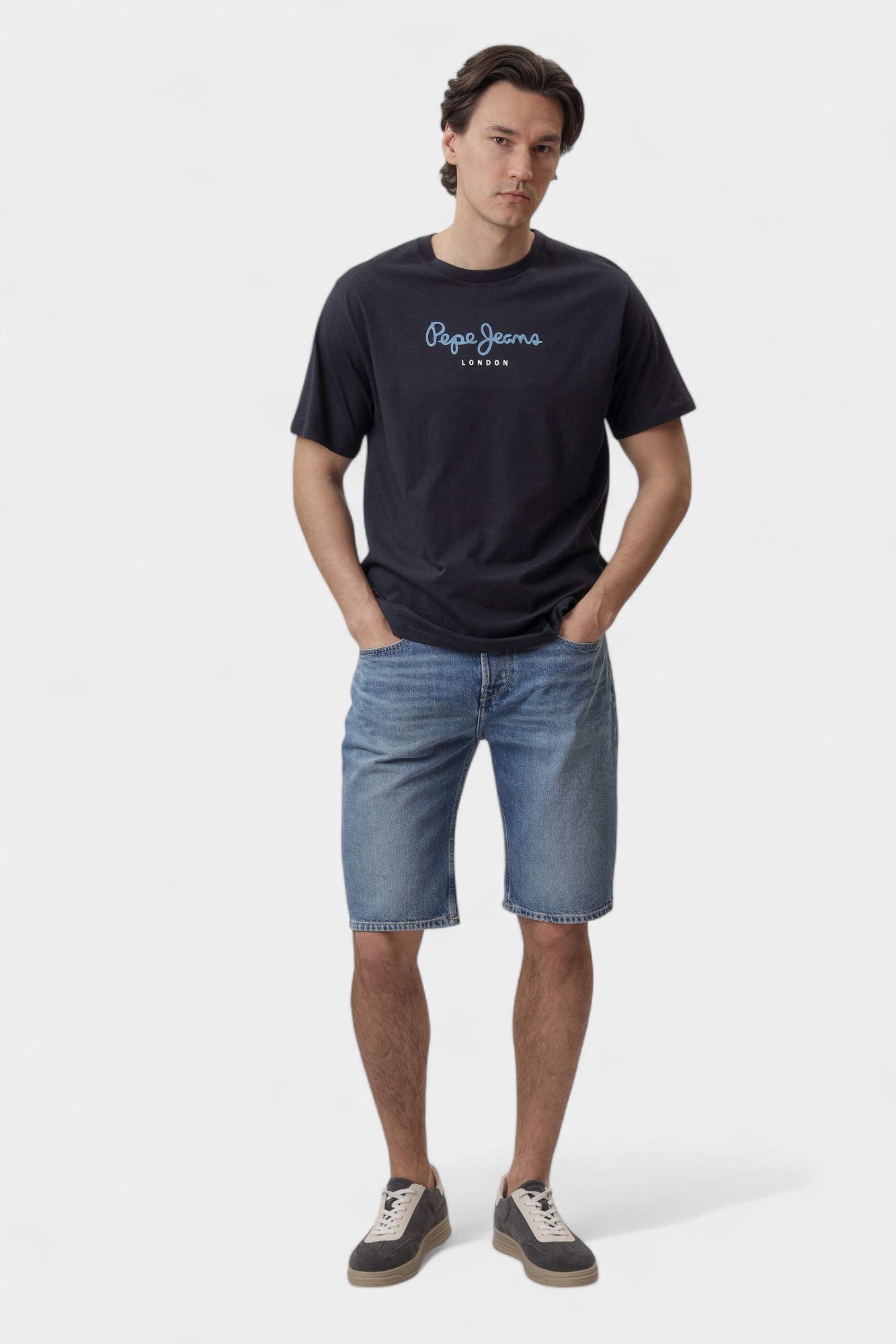 PM801079N Шорты джинсовые Pepe Jeans Синий