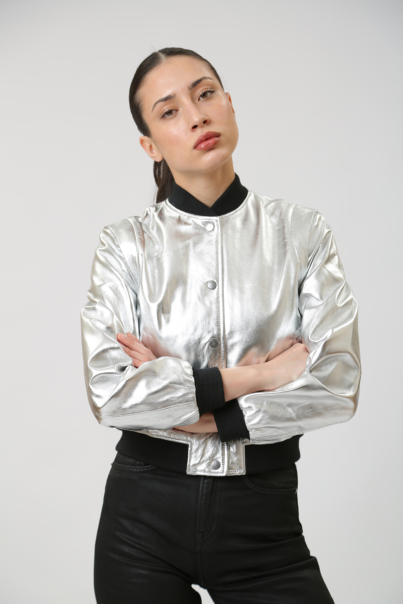 PL402325 куртка кожаная pepe jeans 