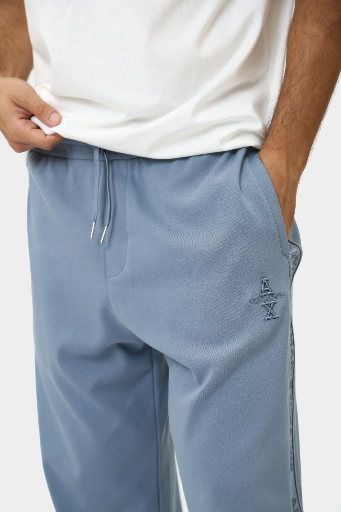 6DZPLC_ZJNNZ Брюки спортивные Armani Exchange Голубой