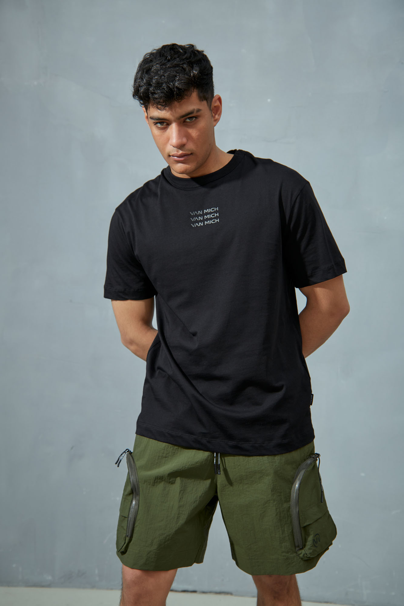 VM-ERK-57-041 Шорты Van Mich Зеленый