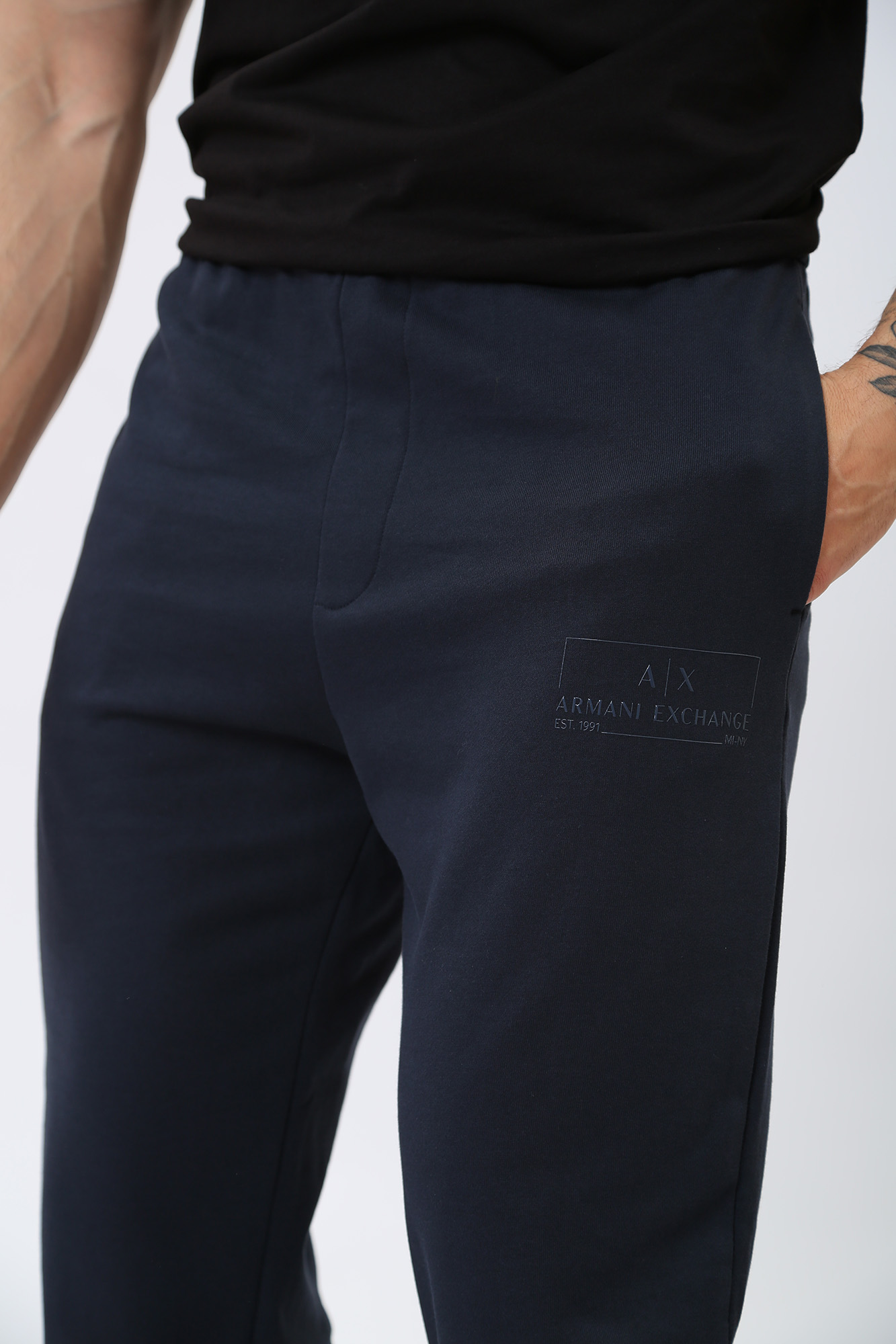 3RZPHG_ZJ7KZ Брюки спортивные Armani Exchange Синий