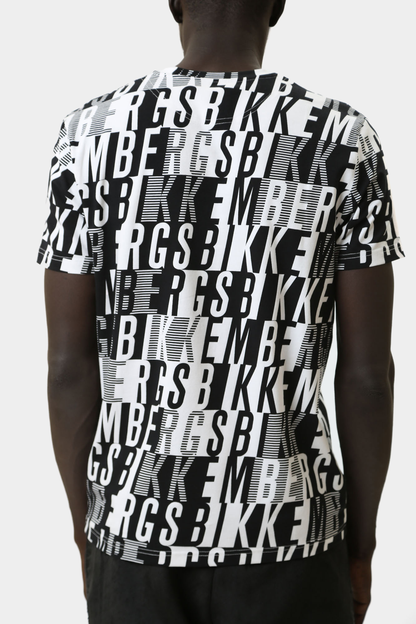 BMT0608 Футболка Bikkembergs Черный